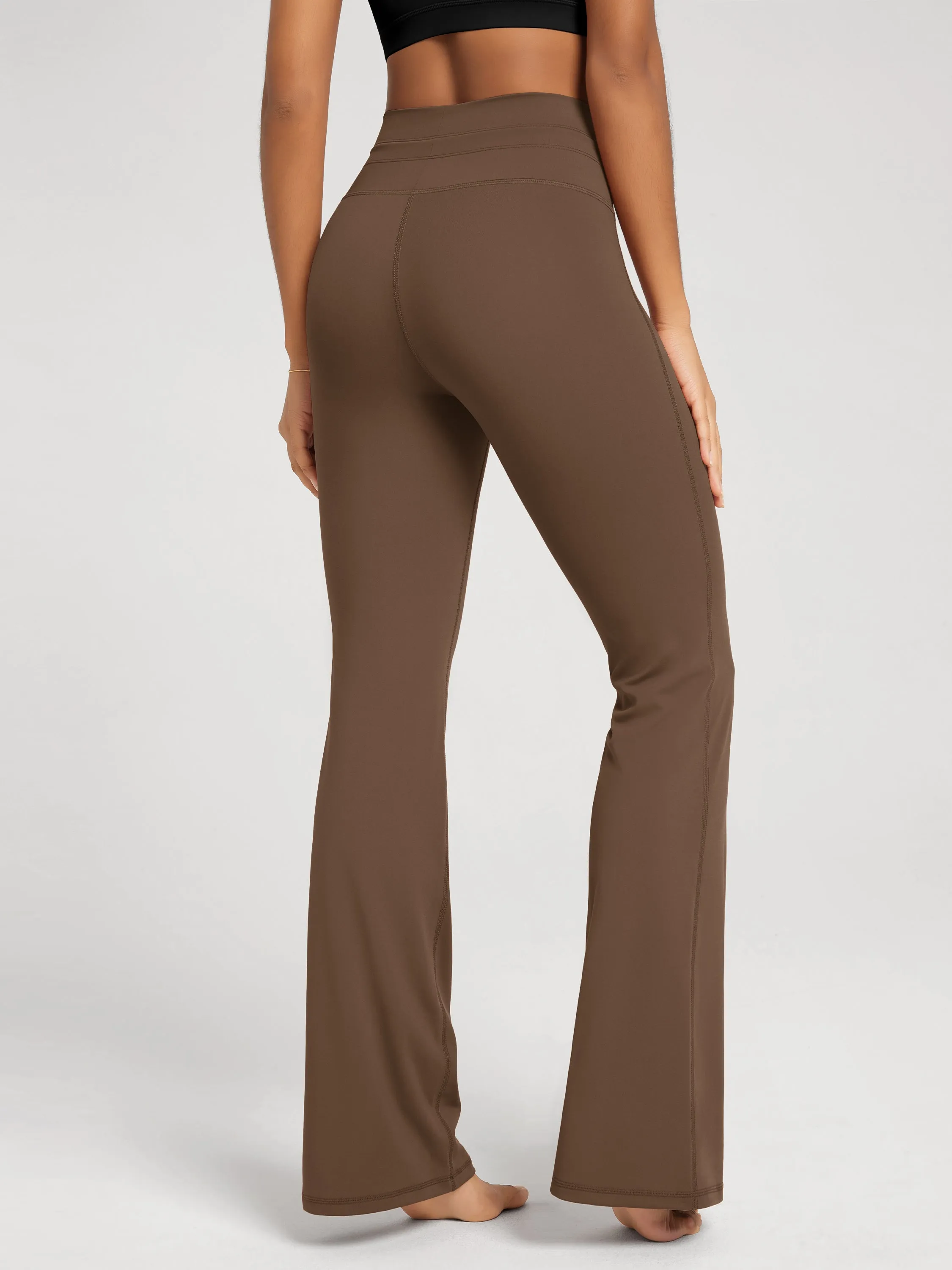 30" Drawstring Tie Flared Pants sold by Ododos product image thumbnail 3