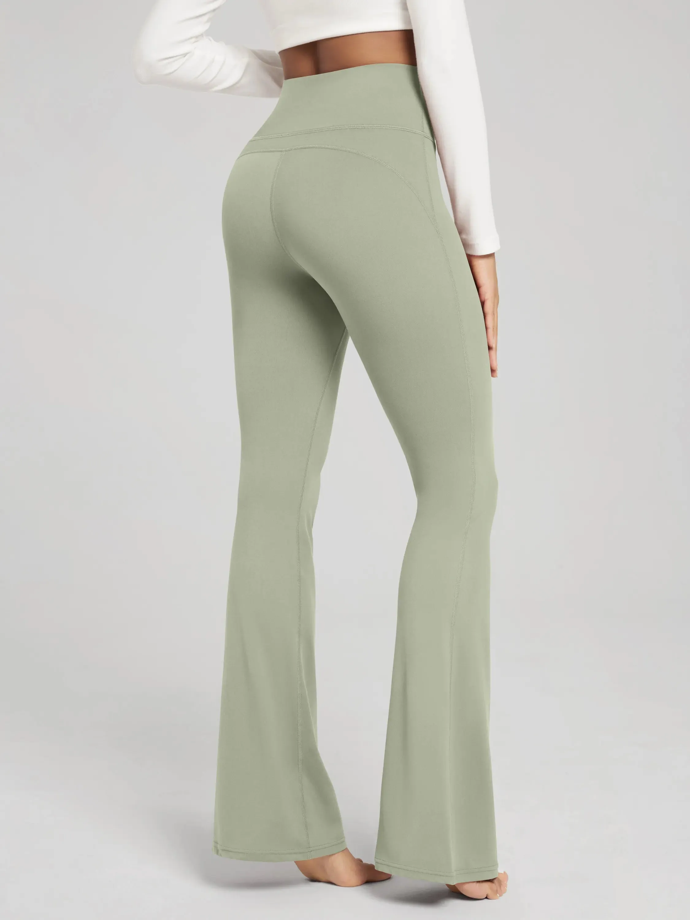 ODCLOUD 32" Flared Bootleg Yoga Pants sold by Ododos product image thumbnail 2