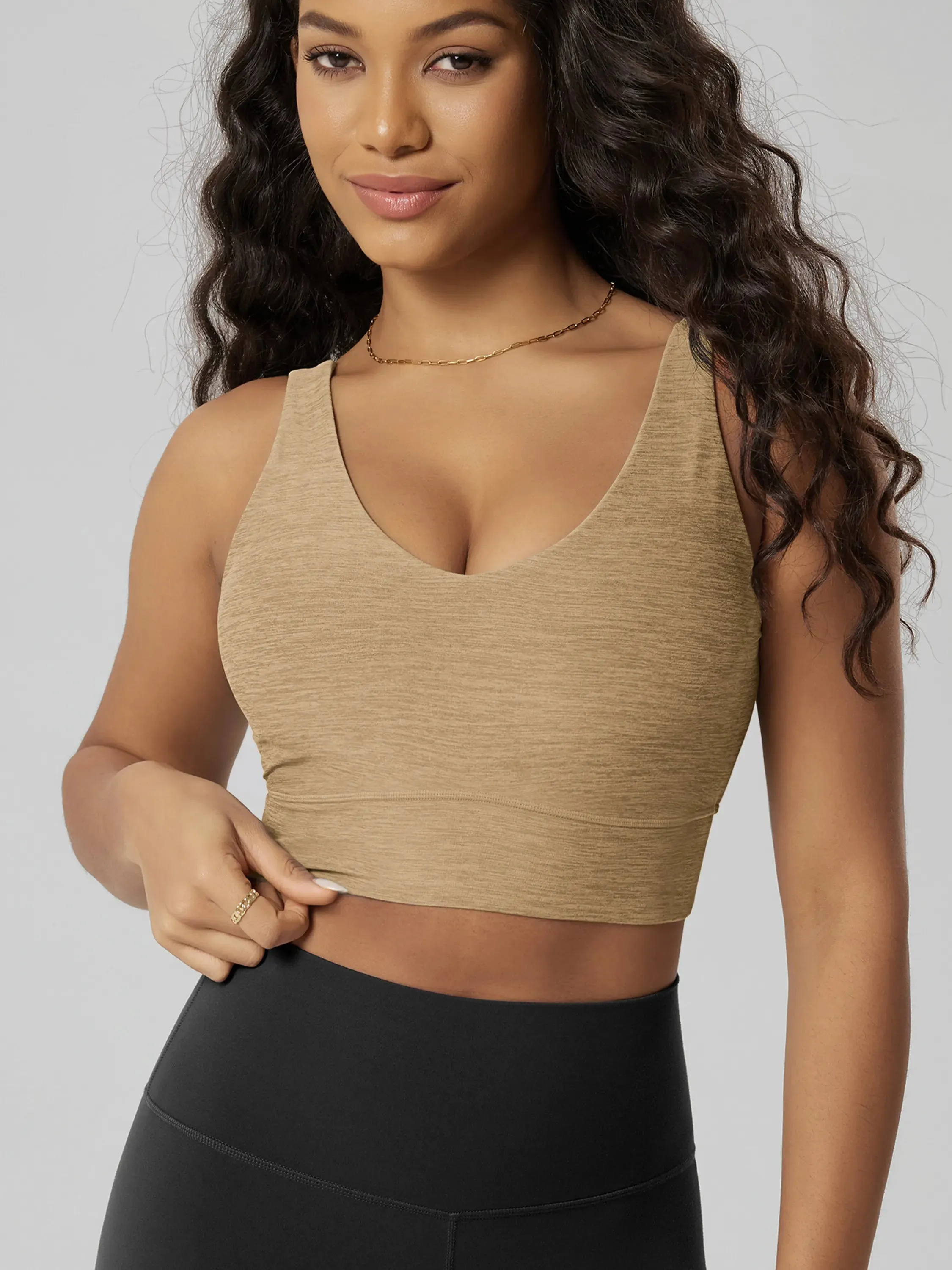 odSTRATUM Longline U-Back Sports Bra with Removable Pads sold by Ododos product image thumbnail 2