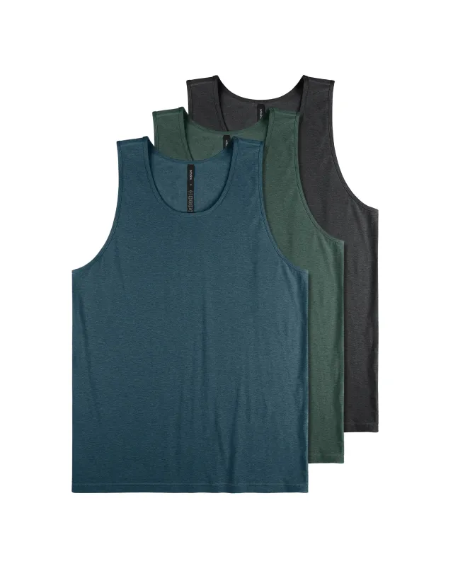 3-Pack odSTRATUM Men's Performance Tank made by Ododos