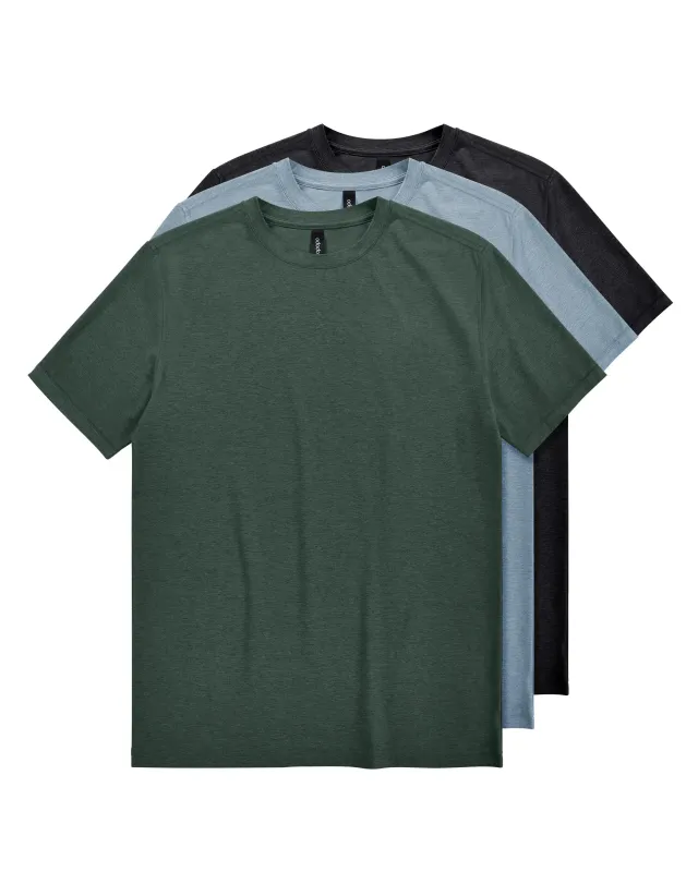 3-Pack odSTRATUM Men's Performance T-Shirt made by Ododos