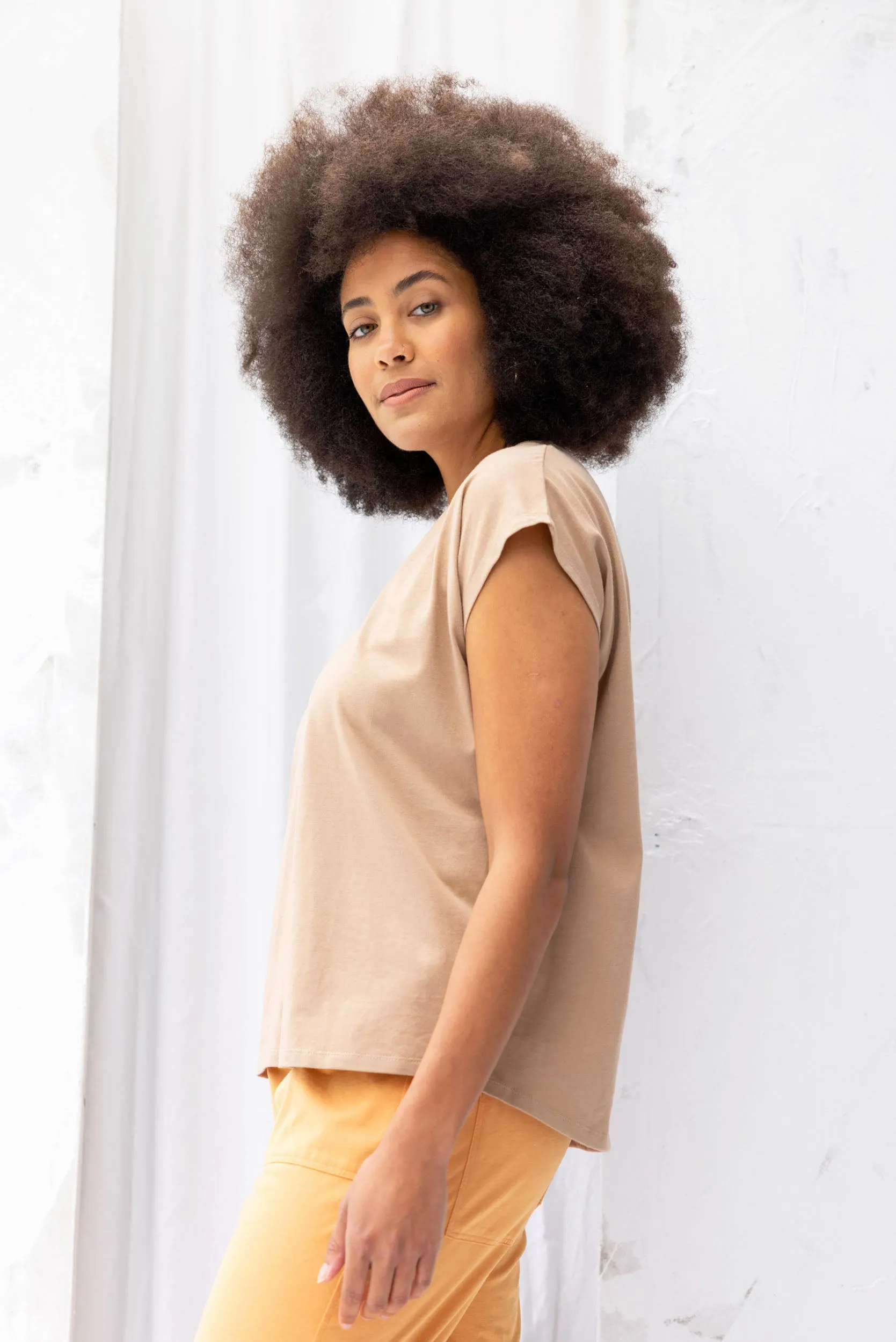 Tuesday Tee | Clay sold by ReCreate product image thumbnail 2