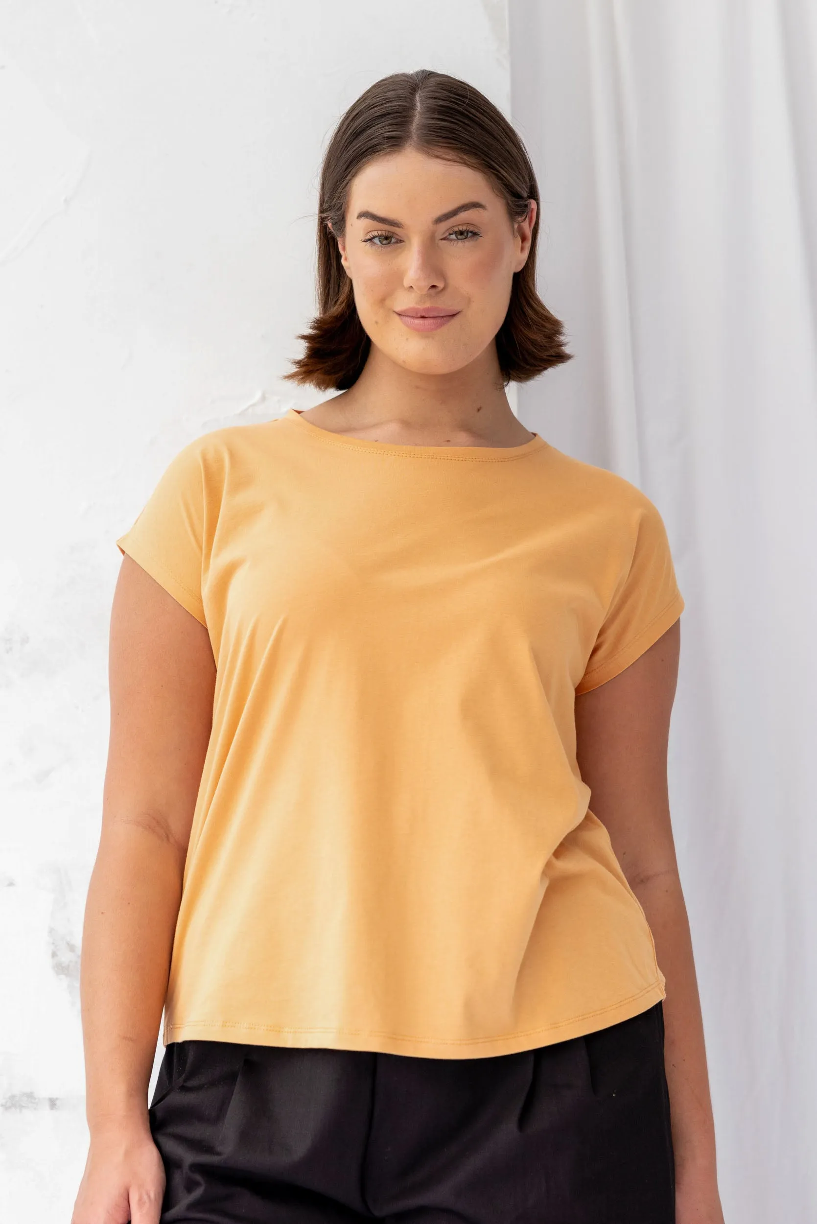 Tuesday Tee | Cantaloupe sold by ReCreate product image thumbnail 2