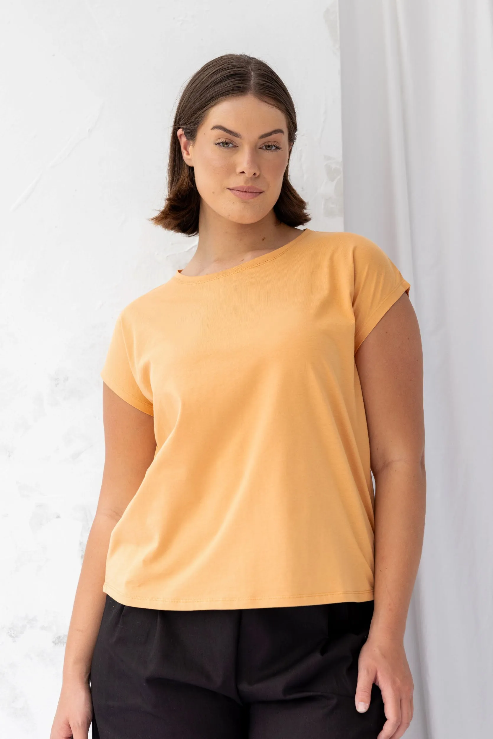 Tuesday Tee | Cantaloupe sold by ReCreate product image thumbnail 3