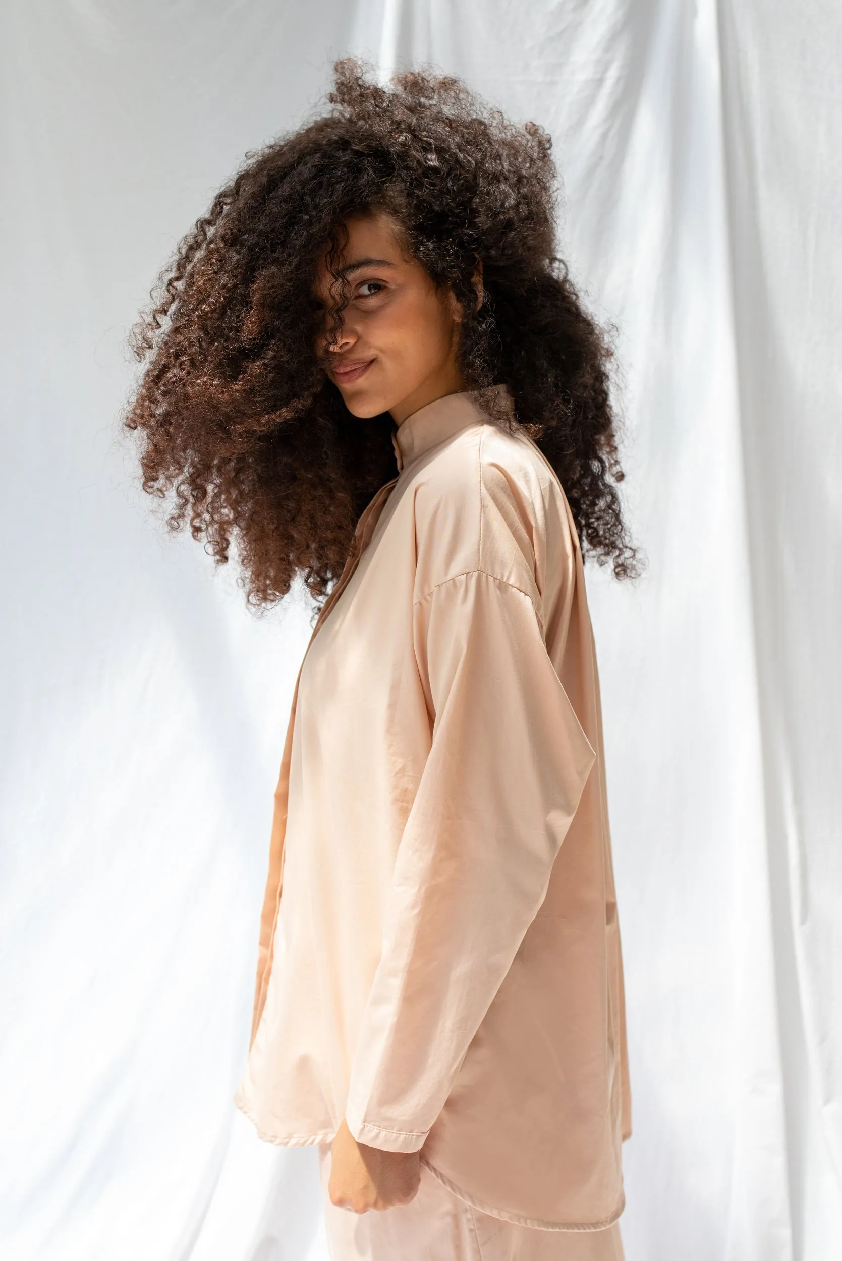 Nikau Shirt | Blush sold by ReCreate product image thumbnail 3