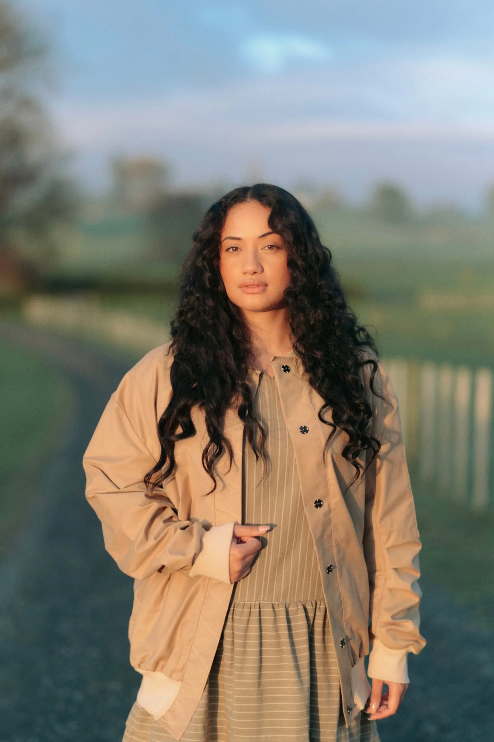 Midi Jacket | Tan sold by ReCreate product image thumbnail 5