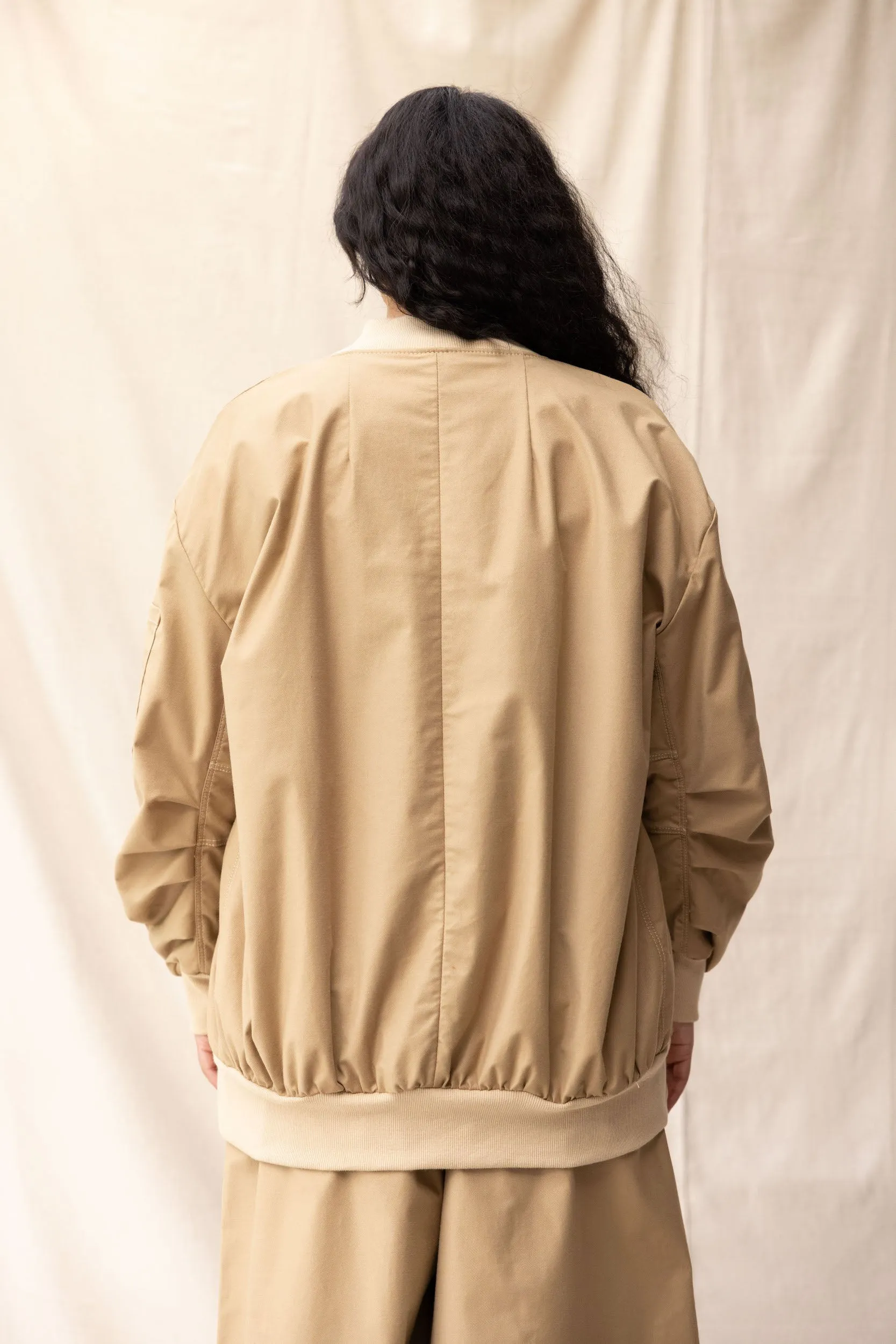Midi Jacket | Tan sold by ReCreate product image thumbnail 4