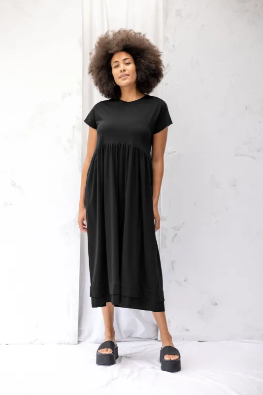 Dune Dress | Black (XS only) sold by ReCreate