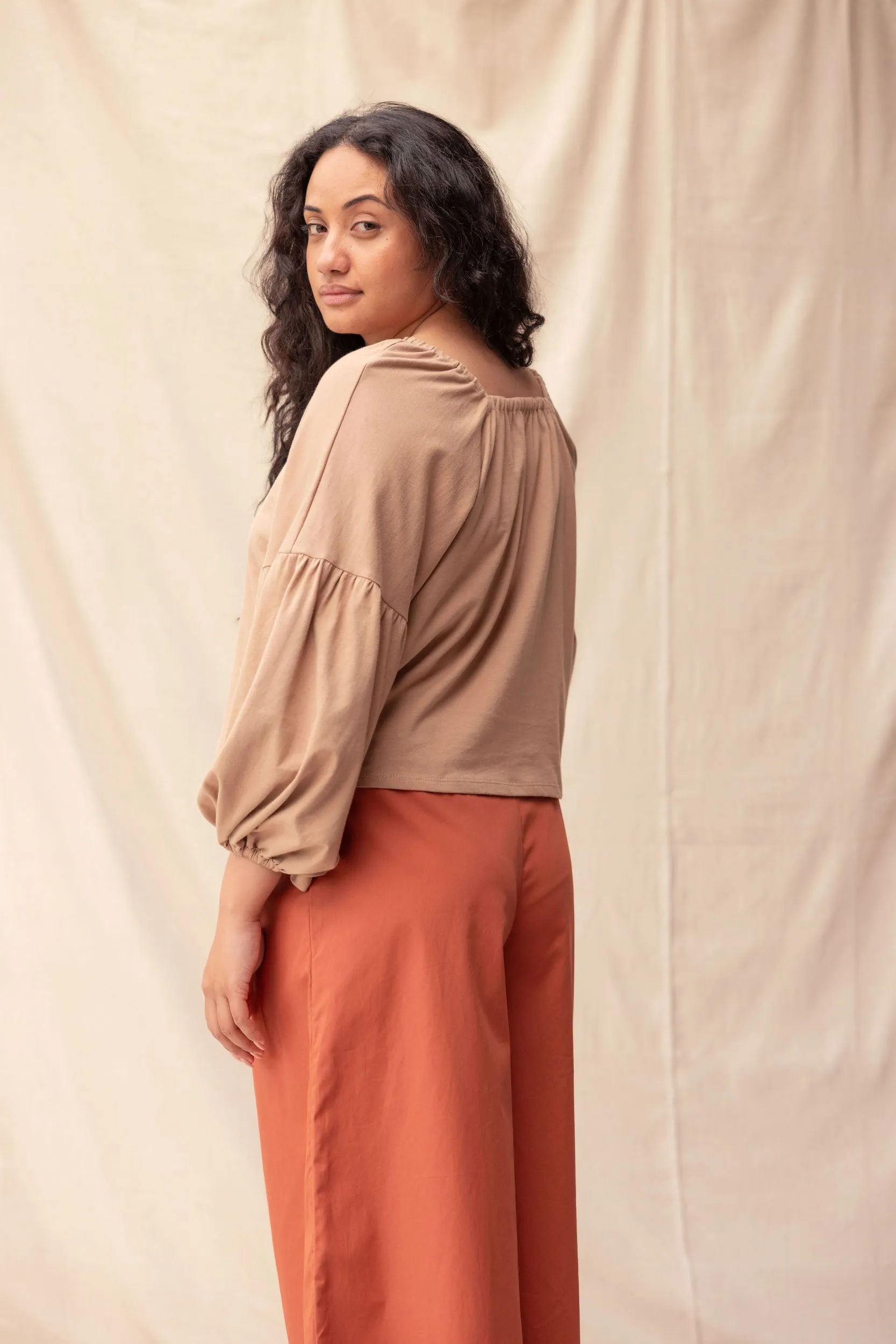 Mahina Top | Clay sold by ReCreate product image thumbnail 4