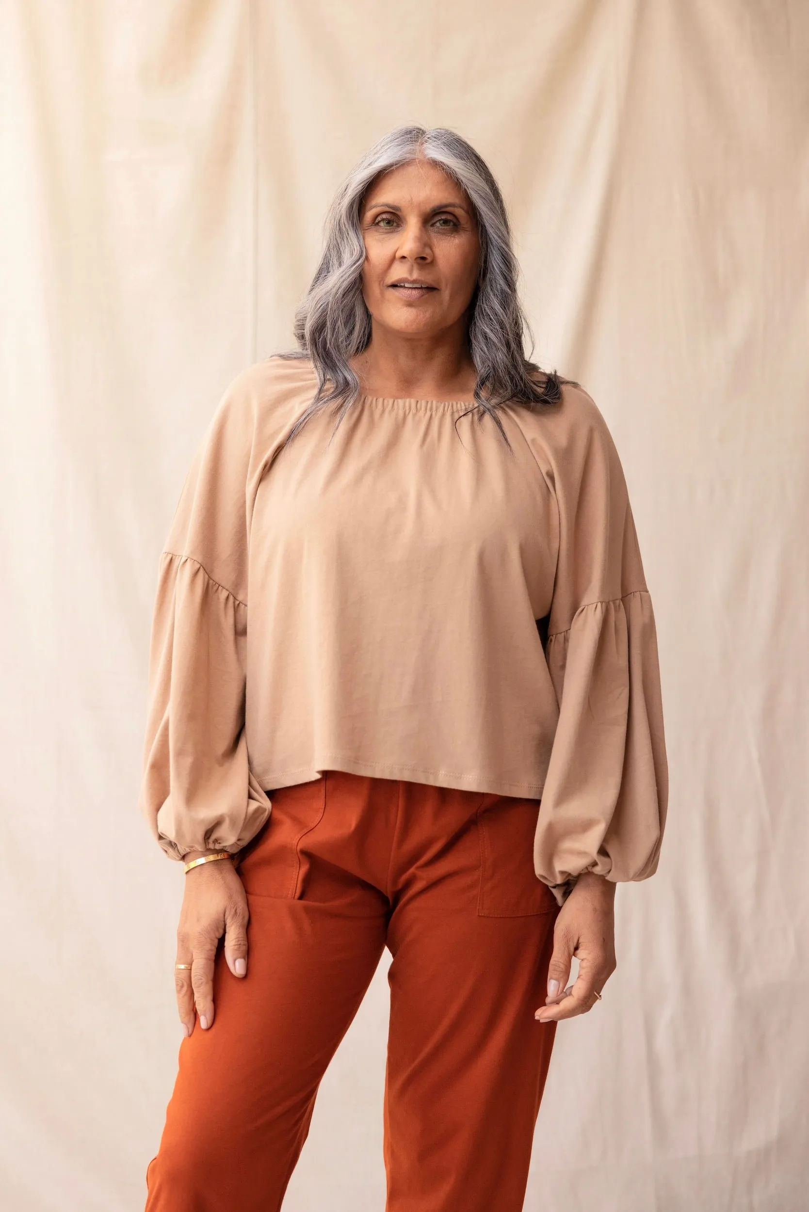 Mahina Top | Clay sold by ReCreate product image thumbnail 2