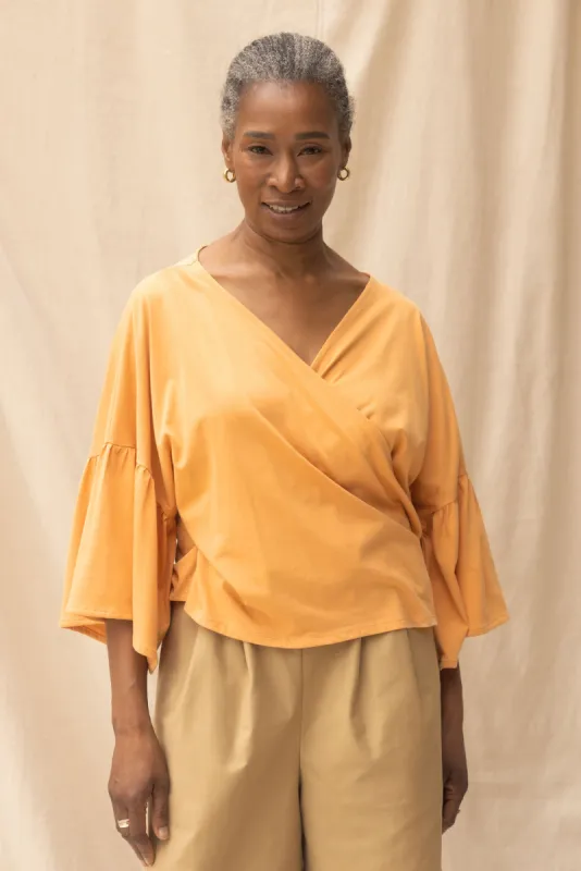 Charlie Top | Cantaloupe (S only) sold by ReCreate