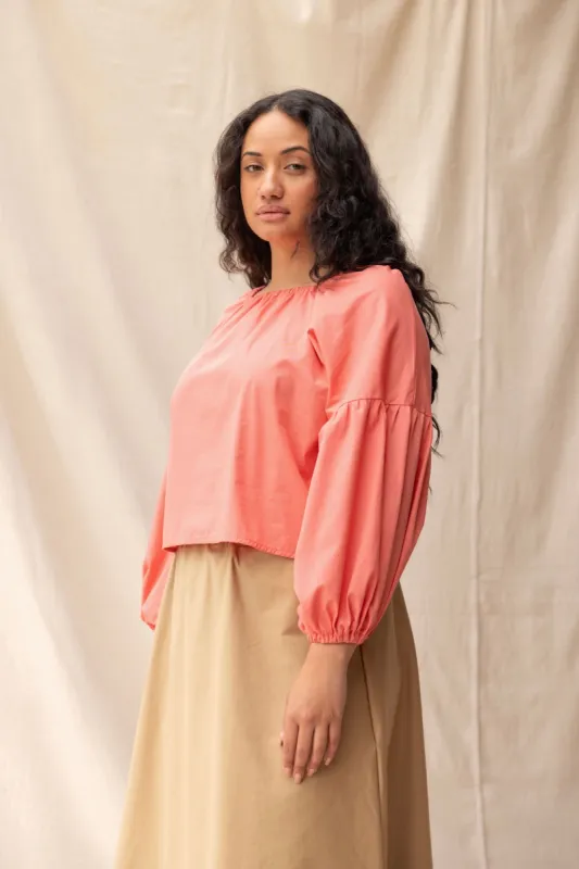 Mahina Top | Watermelon sold by ReCreate