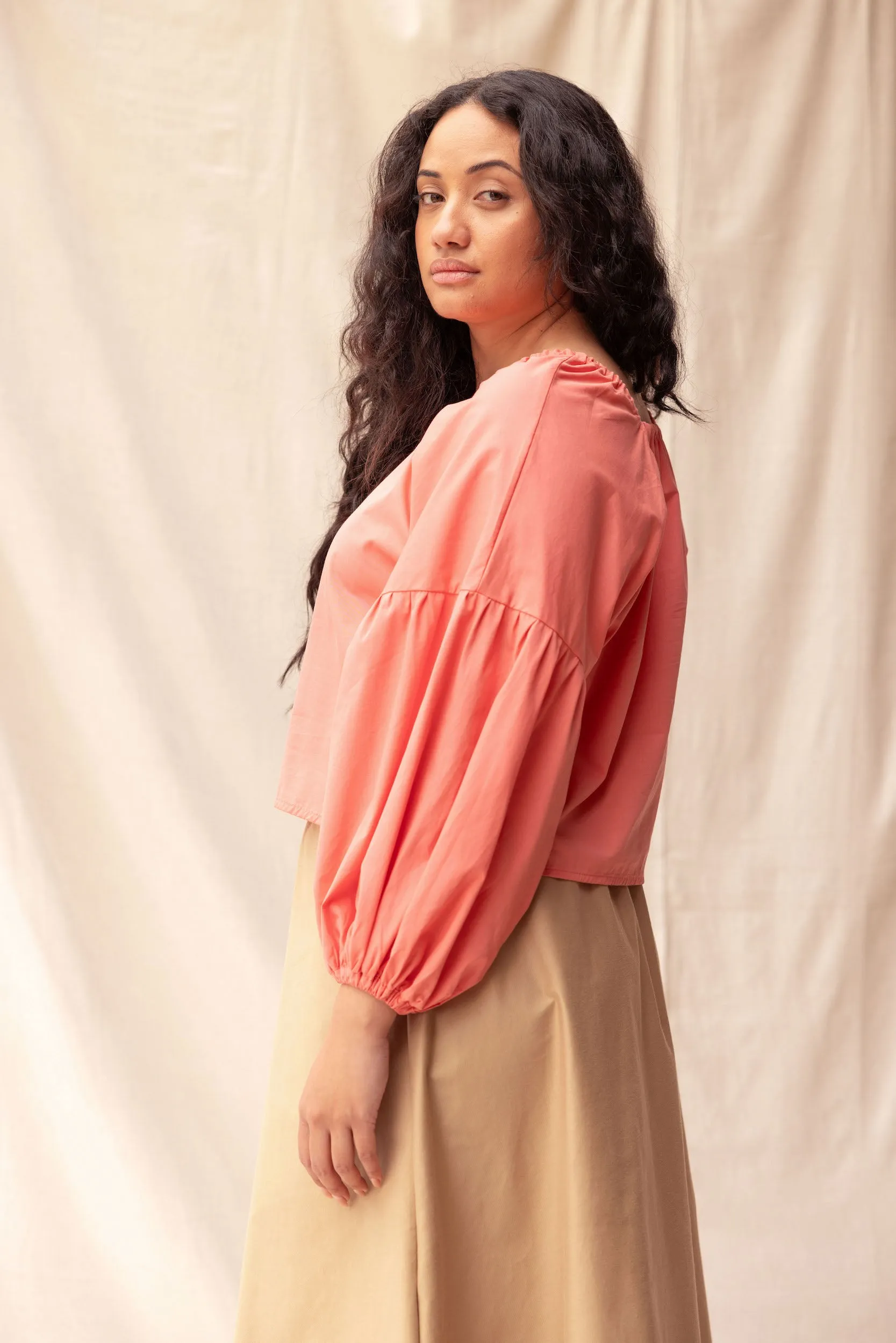 Mahina Top | Watermelon sold by ReCreate product image thumbnail 2