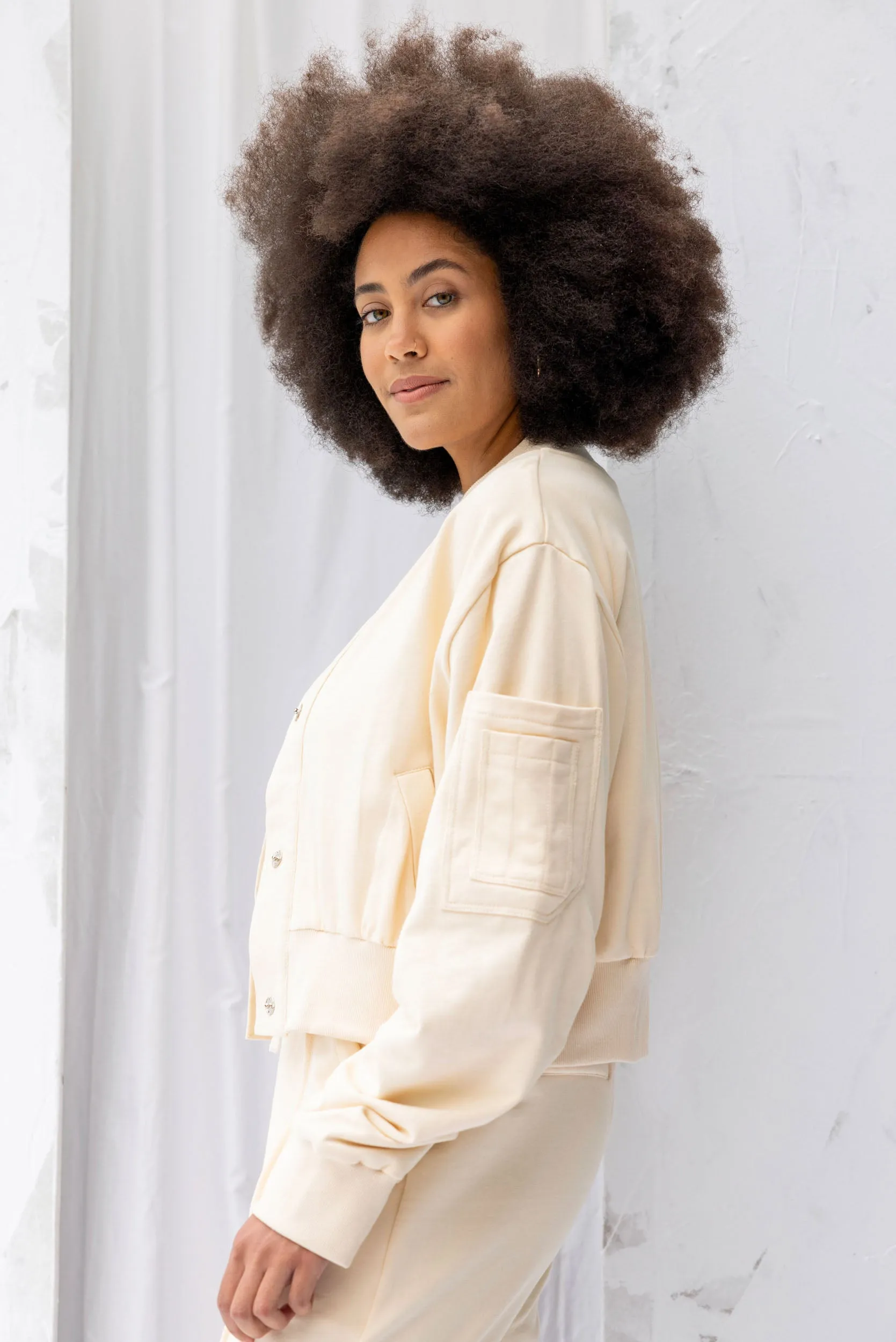 Dylan Jacket | Natural sold by ReCreate product image thumbnail 2