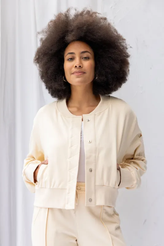 Dylan Jacket | Natural sold by ReCreate