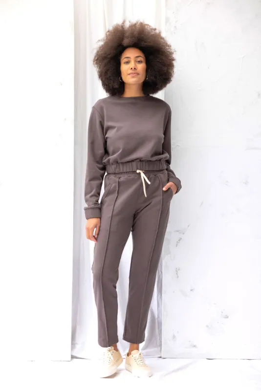 Homebound Trackpant | Charcoal sold by ReCreate