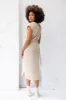 Remmy Dress | Cream Stripe sold by ReCreate