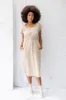 Remmy Dress | Cream Stripe sold by ReCreate