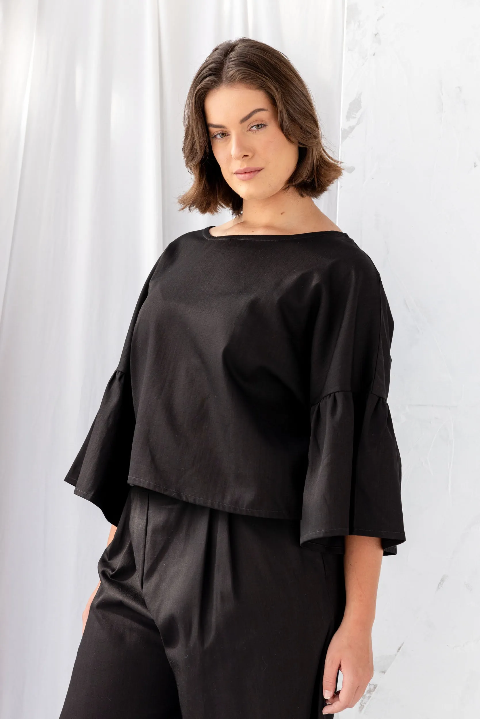 Friday Denim Top | Black sold by ReCreate