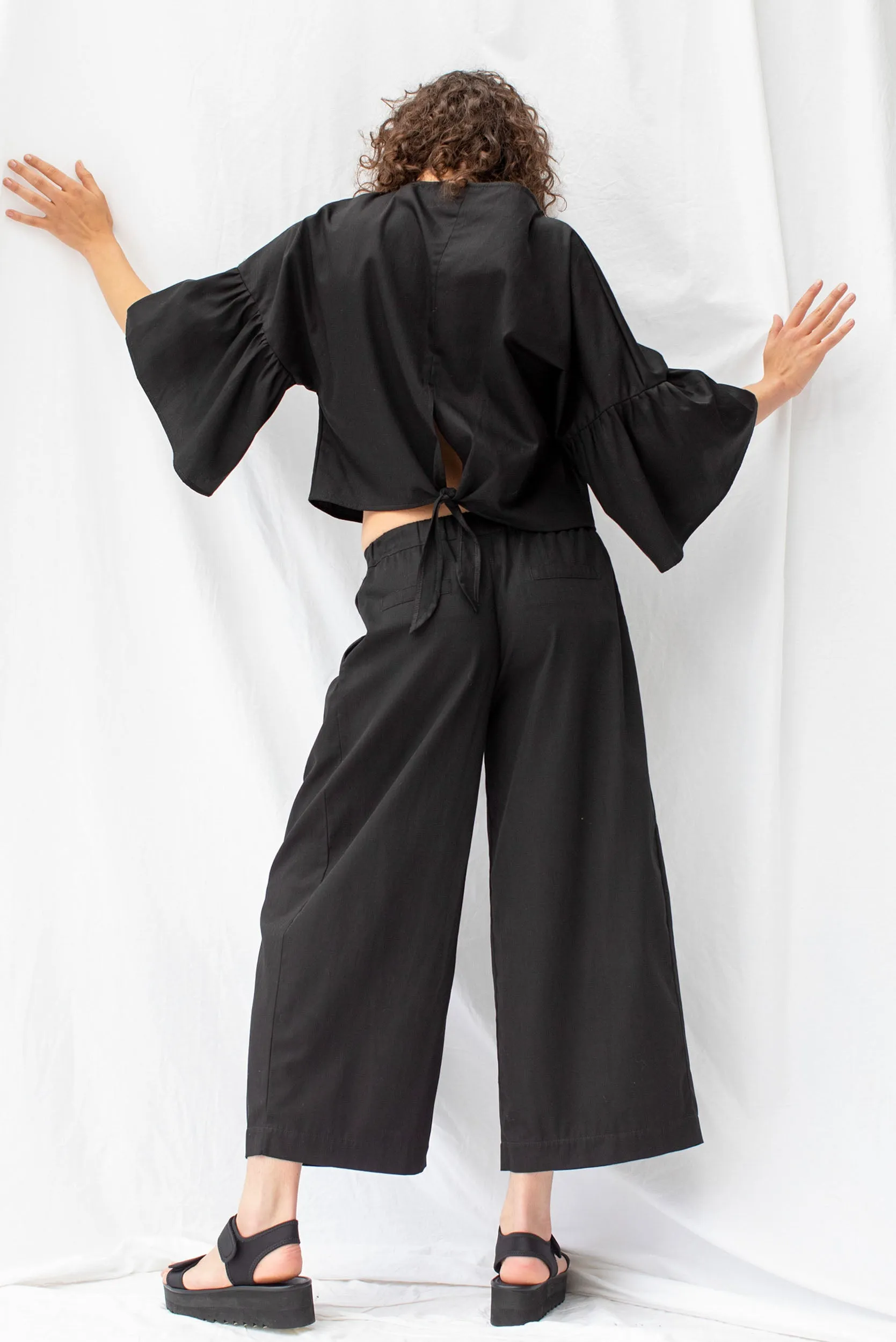 Friday Denim Top | Black sold by ReCreate product image thumbnail 5