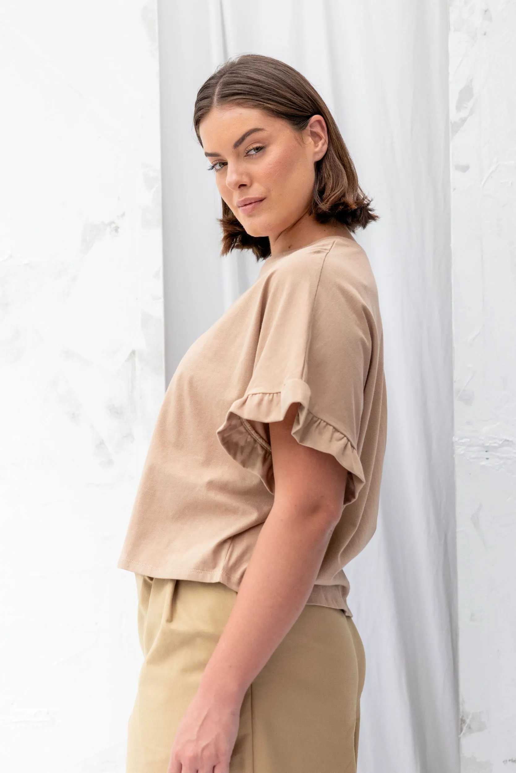 Ripple Tee | Clay sold by ReCreate product image thumbnail 2