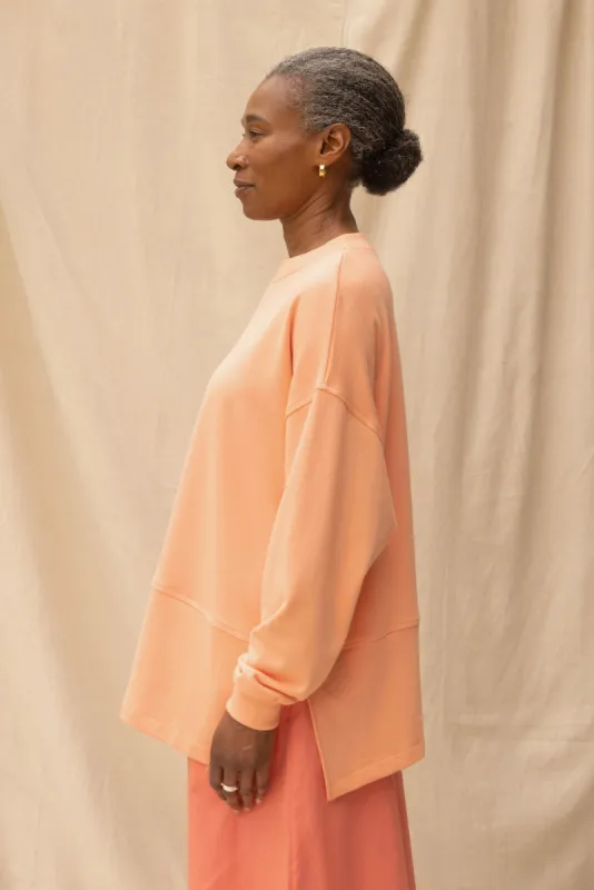 Roam Sweatshirt | Peony (XS only) sold by ReCreate