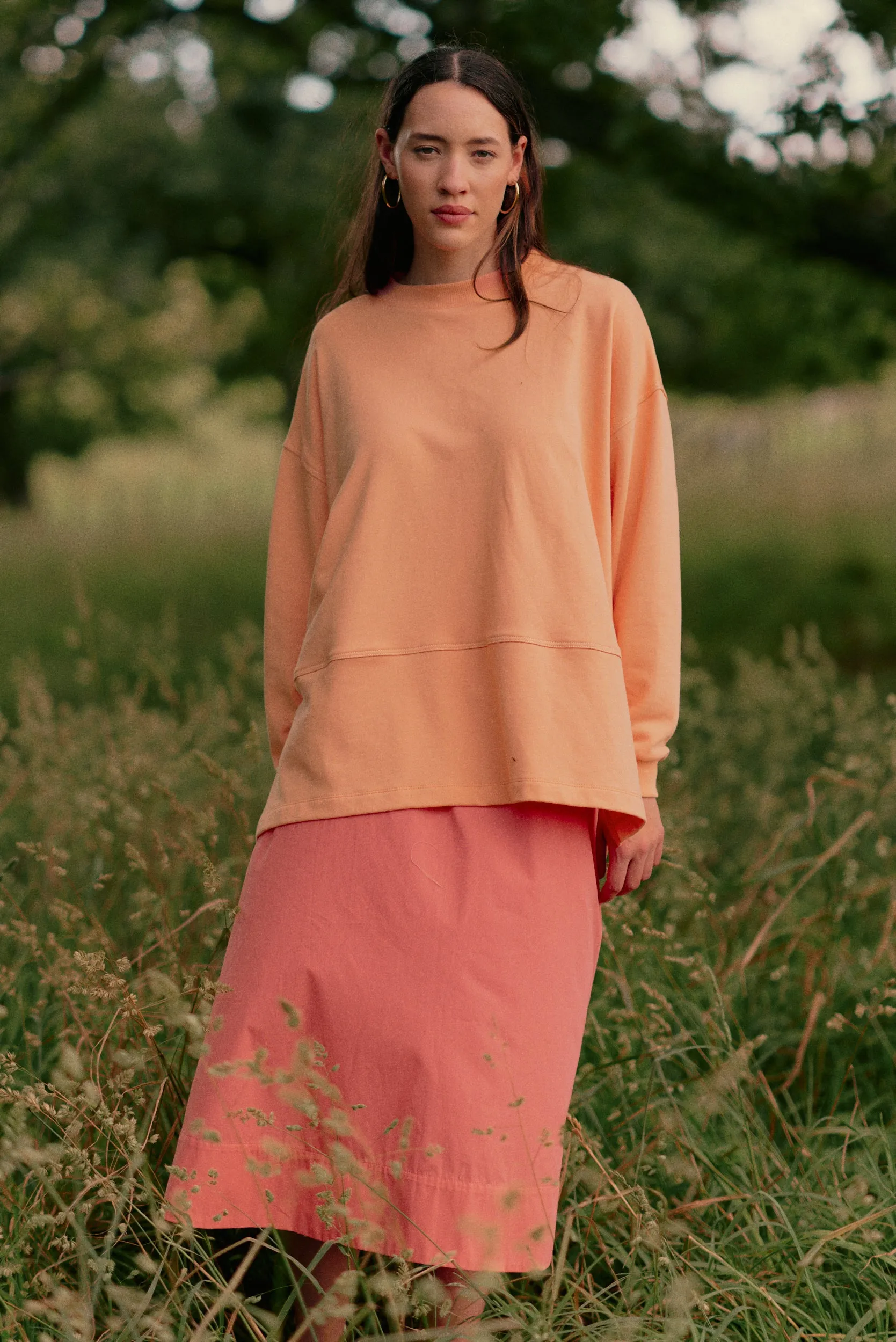 Roam Sweatshirt | Peony (XS only) sold by ReCreate product image thumbnail 5