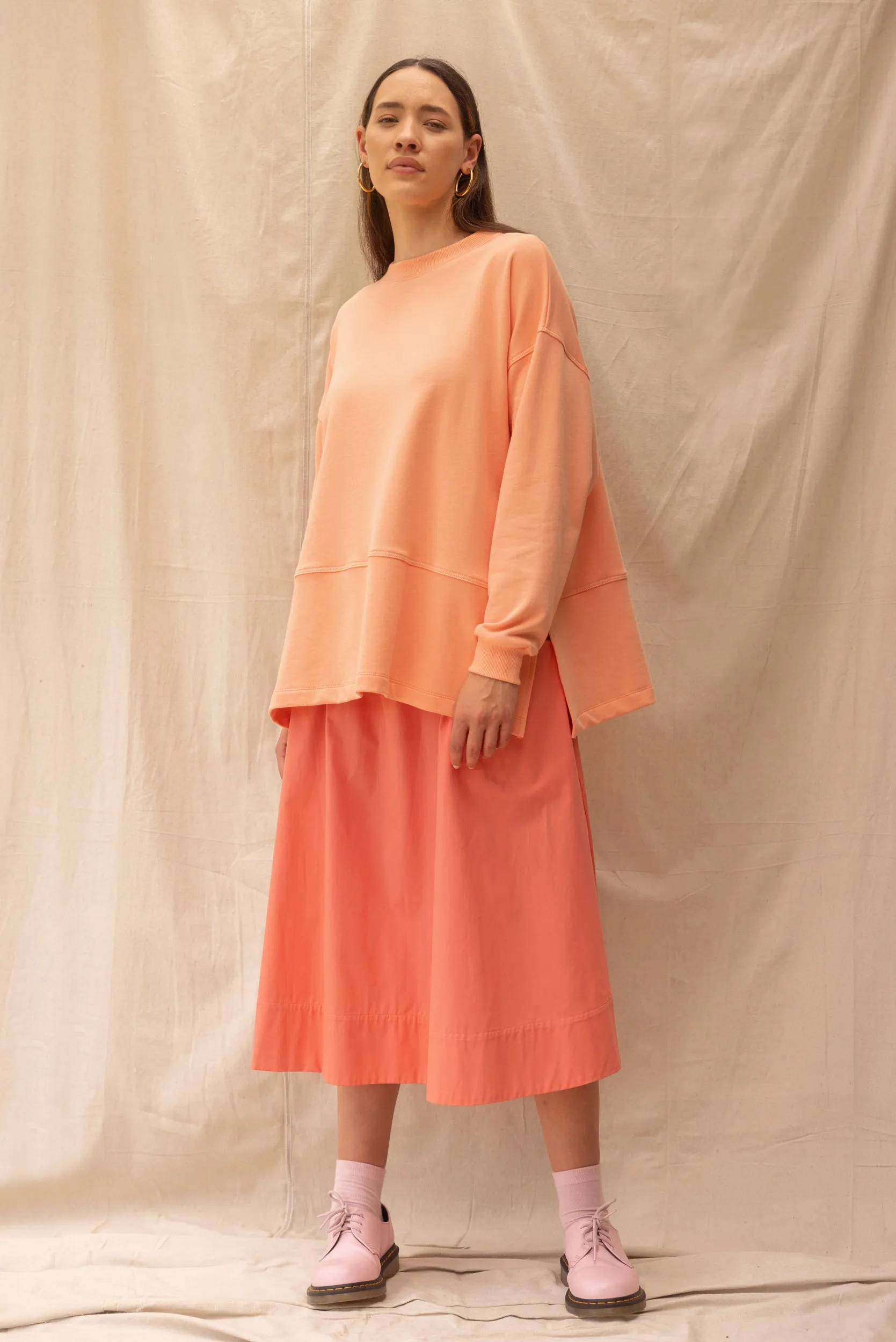 Roam Sweatshirt | Peony (XS only) sold by ReCreate product image thumbnail 2