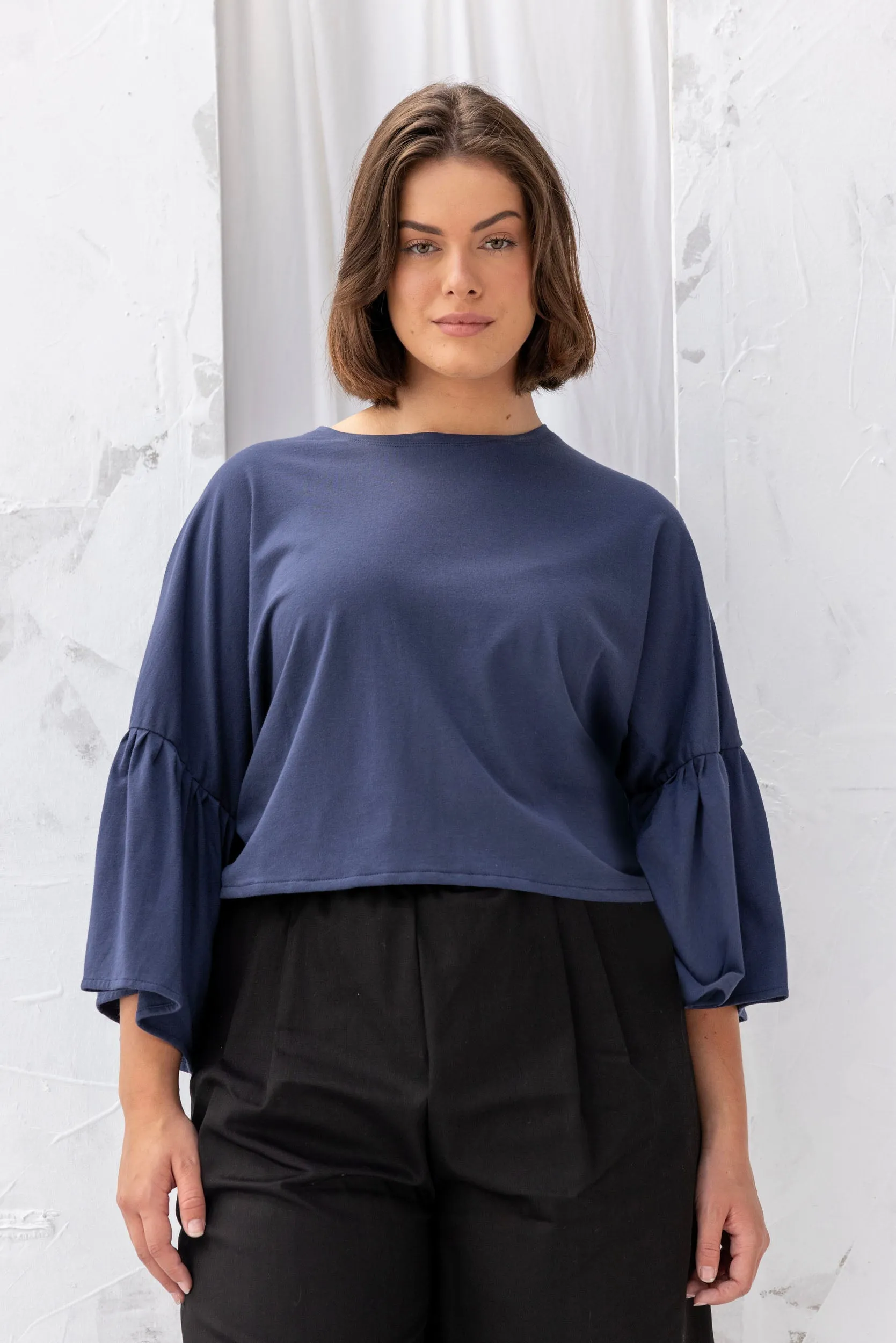 Friday Top | Soft Navy (S only) sold by ReCreate product image thumbnail 2