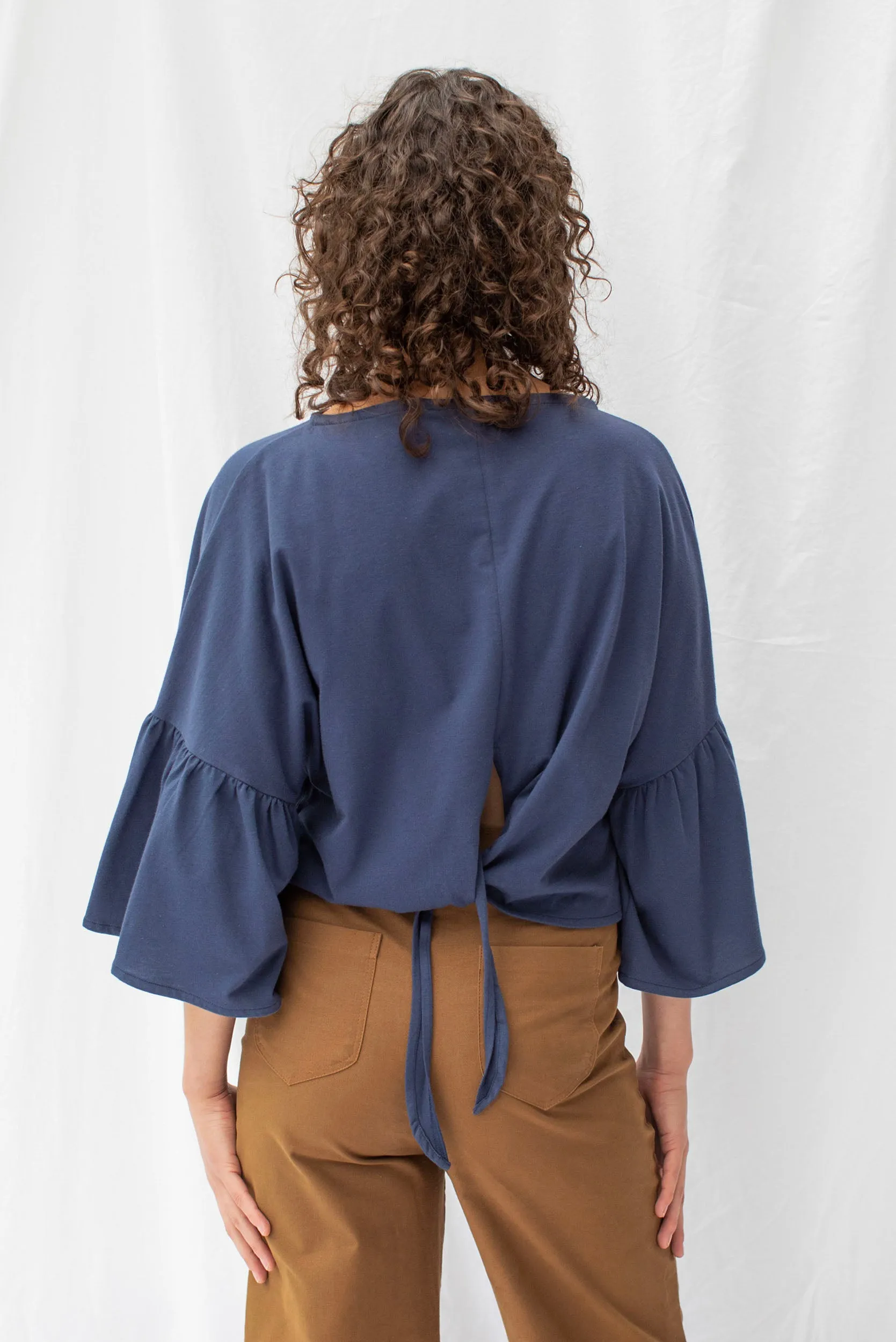 Friday Top | Soft Navy (S only) sold by ReCreate product image thumbnail 5
