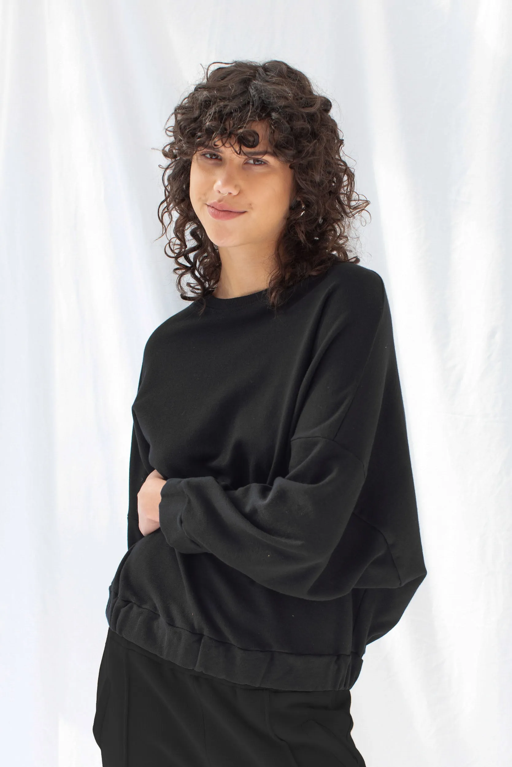 Signal Sweatshirt | Black sold by ReCreate product image thumbnail 2