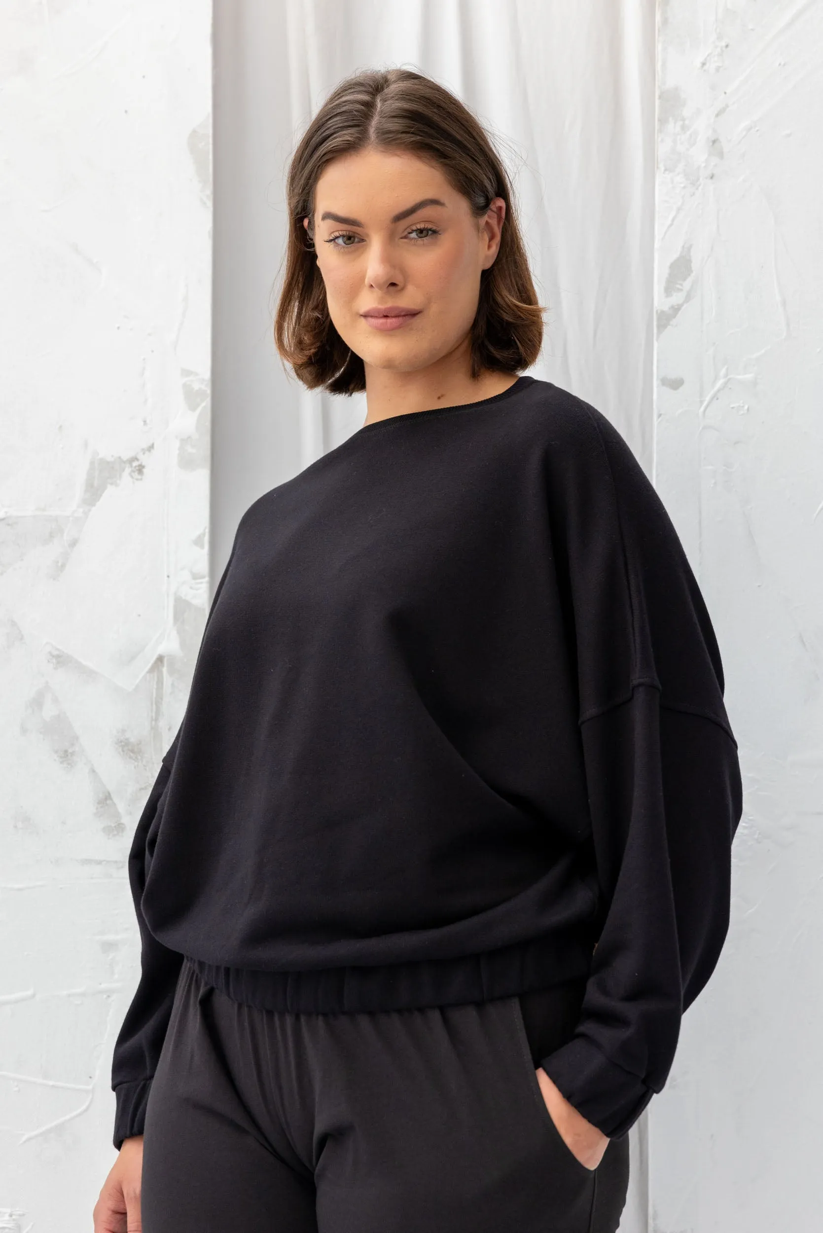 Signal Sweatshirt | Black sold by ReCreate product image thumbnail 5