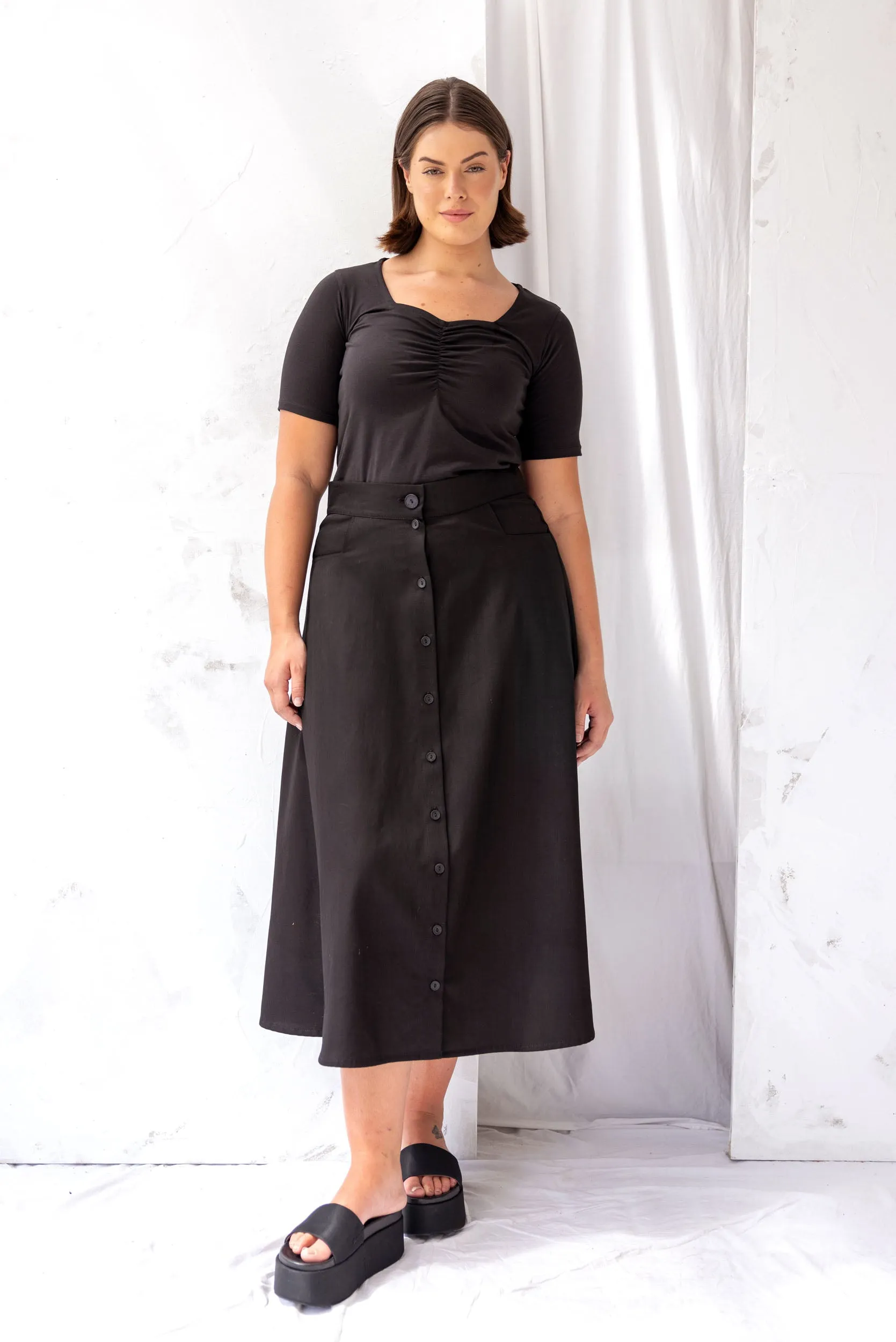 Cruise Skirt | Black sold by ReCreate product image thumbnail 2