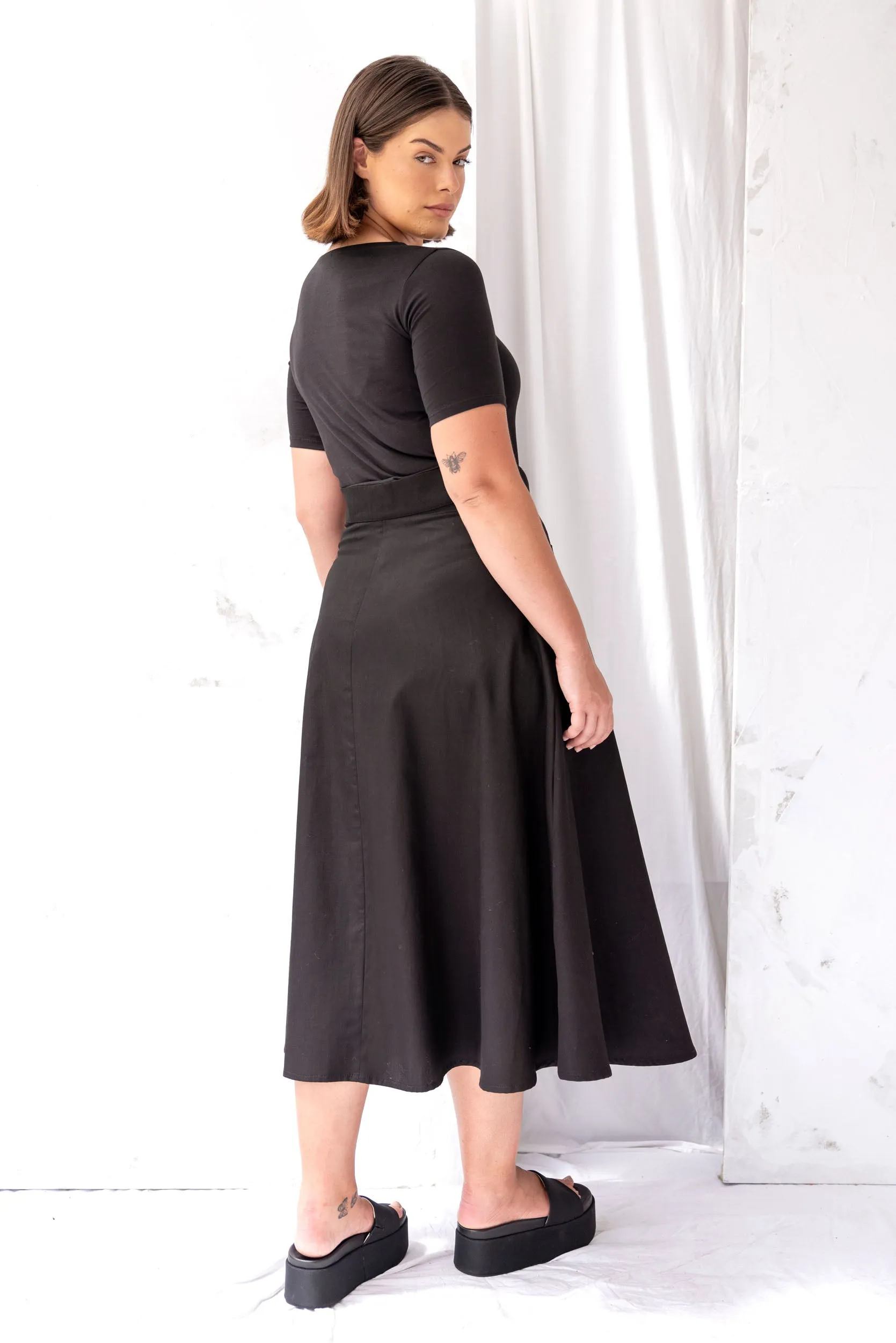 Cruise Skirt | Black sold by ReCreate product image thumbnail 4