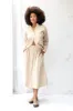 Cas Skirt | Cream Stripe sold by ReCreate