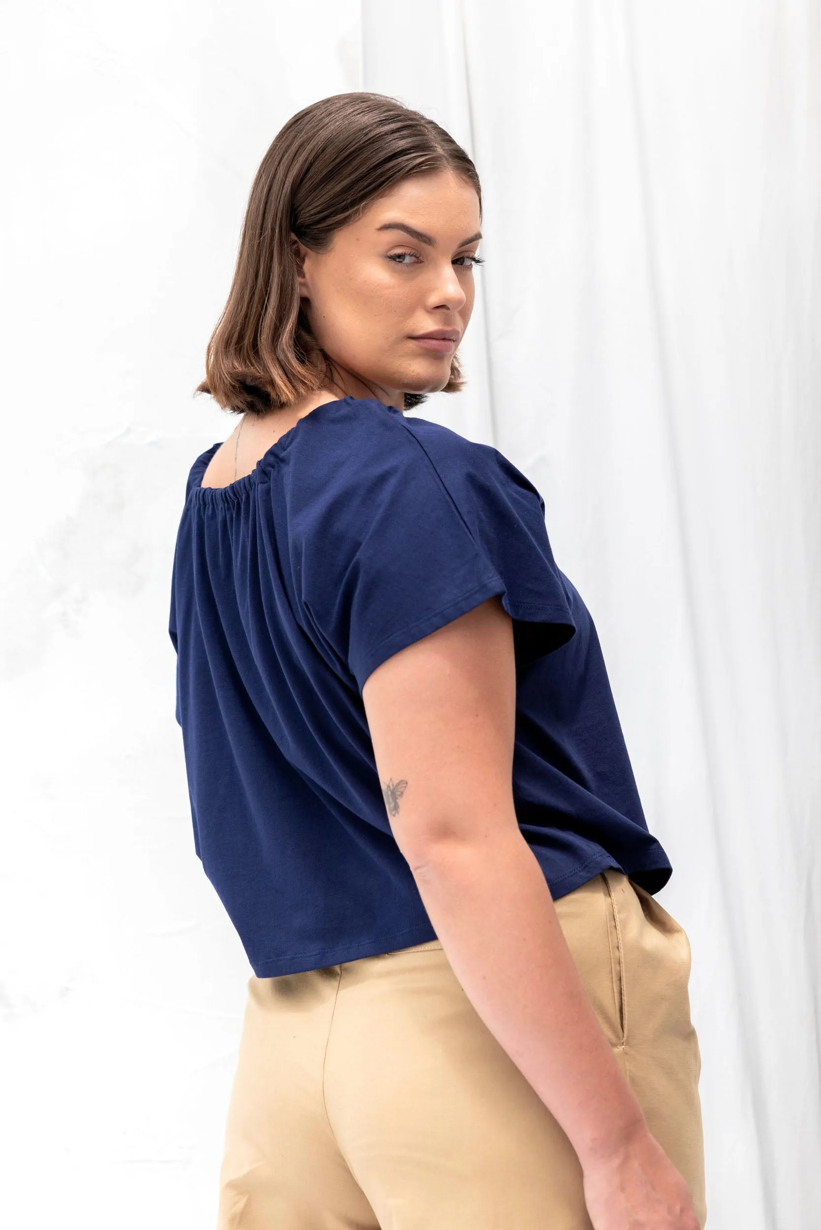 Madison Top | Ink sold by ReCreate product image thumbnail 4