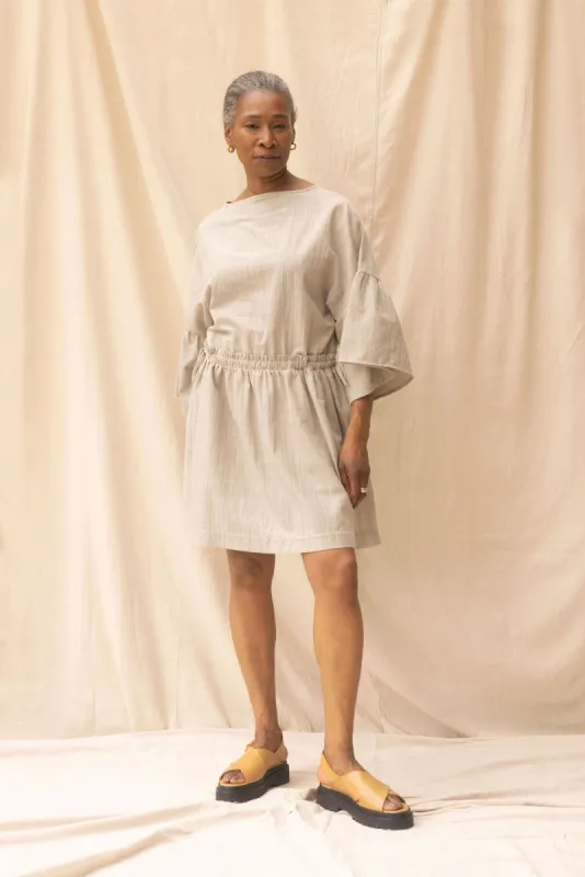 Field Dress | Pebble (M/XL only) sold by ReCreate