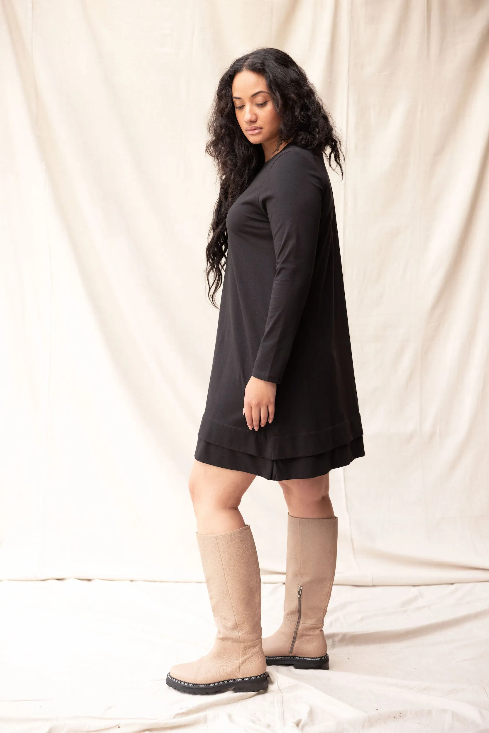 Fig Dress | Black sold by ReCreate product image thumbnail 3