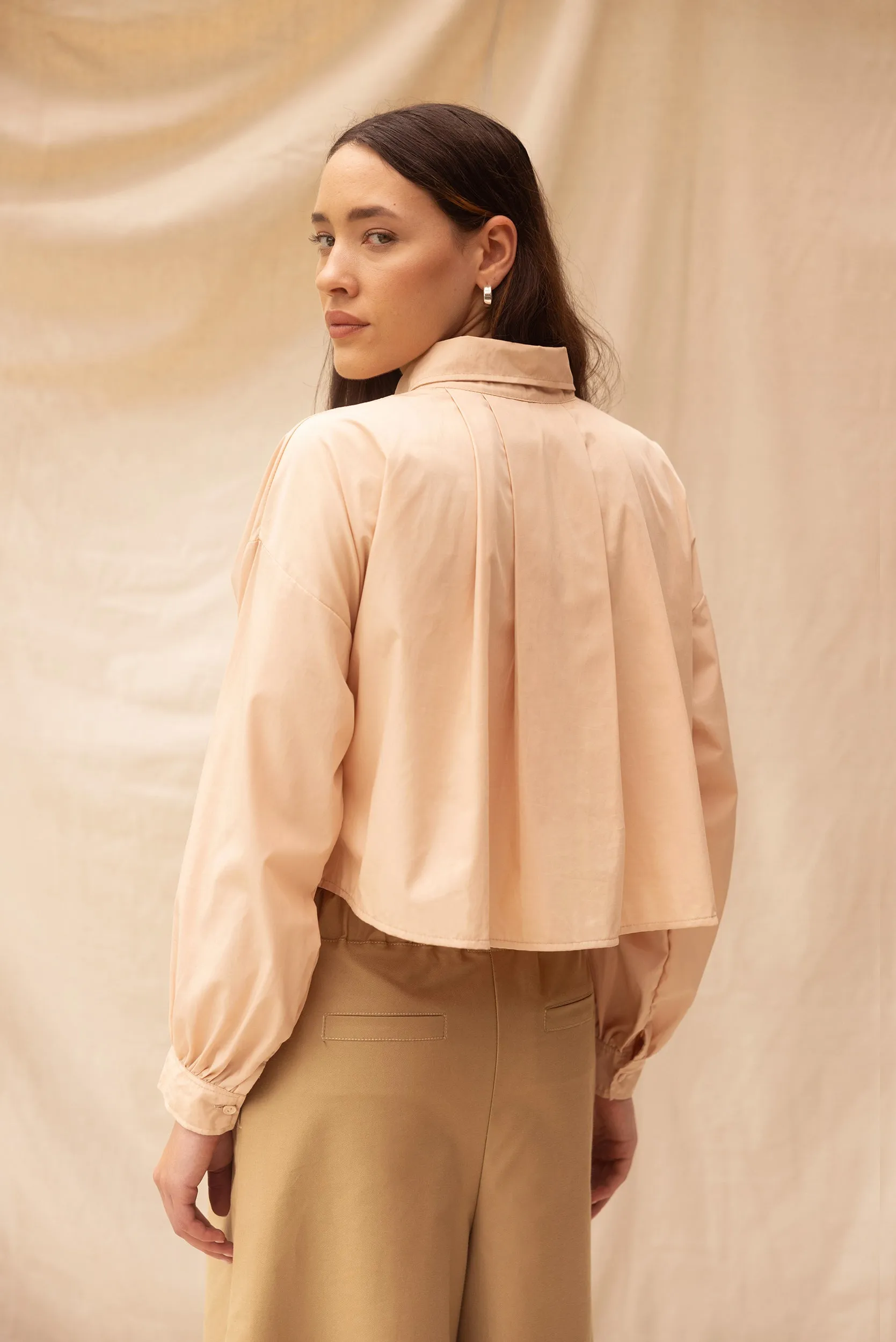 Boxy Shirt | Blush (M/L only) sold by ReCreate product image thumbnail 5