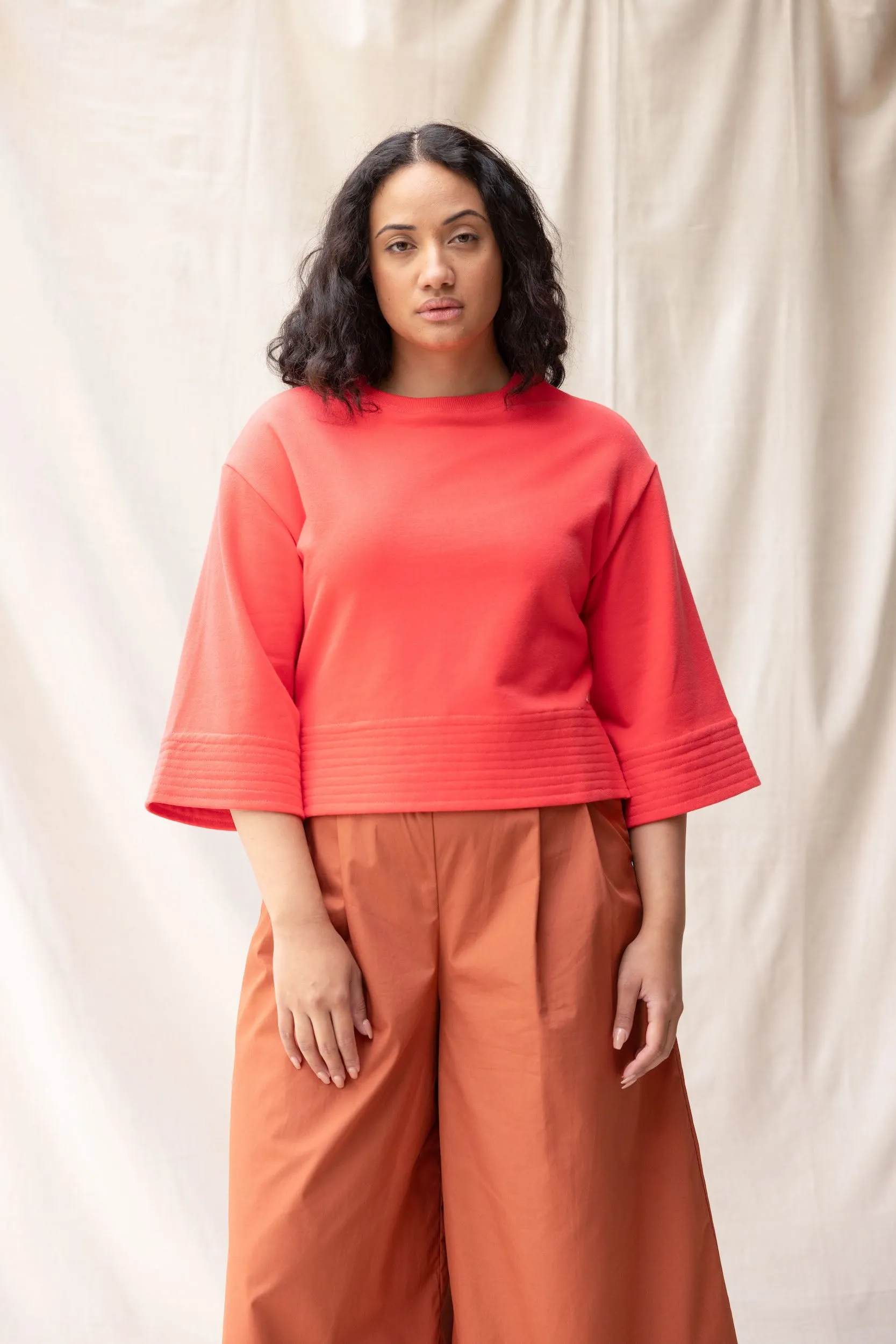 Fine Line Sweatshirt | Magnolia sold by ReCreate