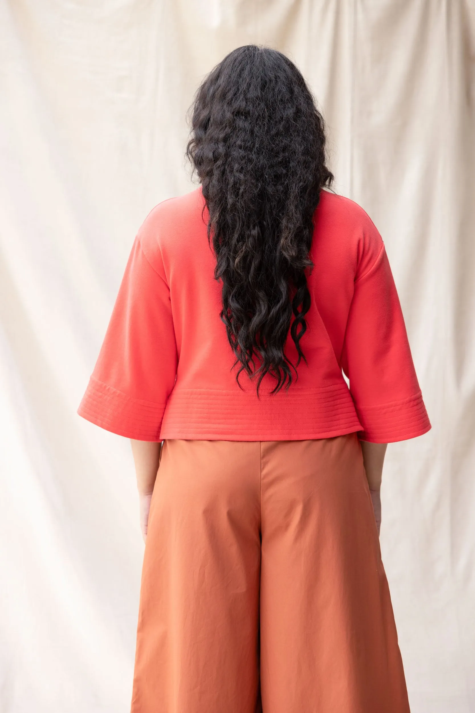 Fine Line Sweatshirt | Magnolia sold by ReCreate product image thumbnail 4