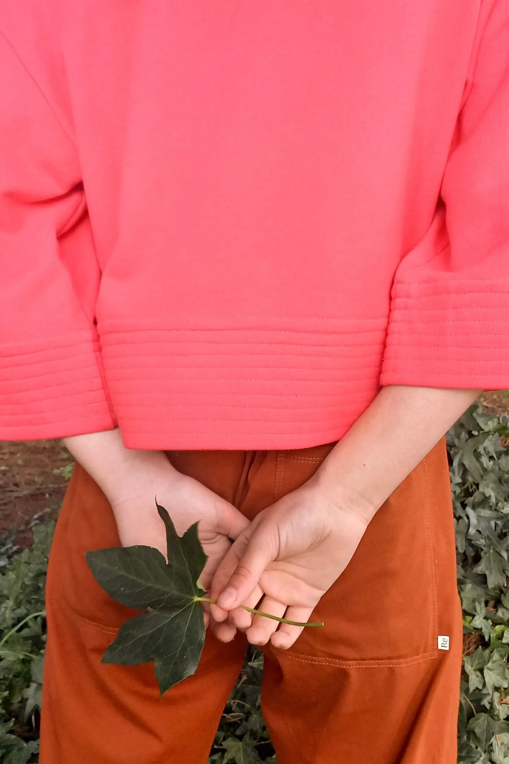 Fine Line Sweatshirt | Magnolia sold by ReCreate product image thumbnail 5