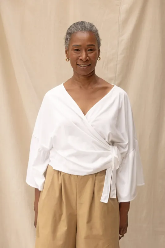 Charlie Top | White sold by ReCreate