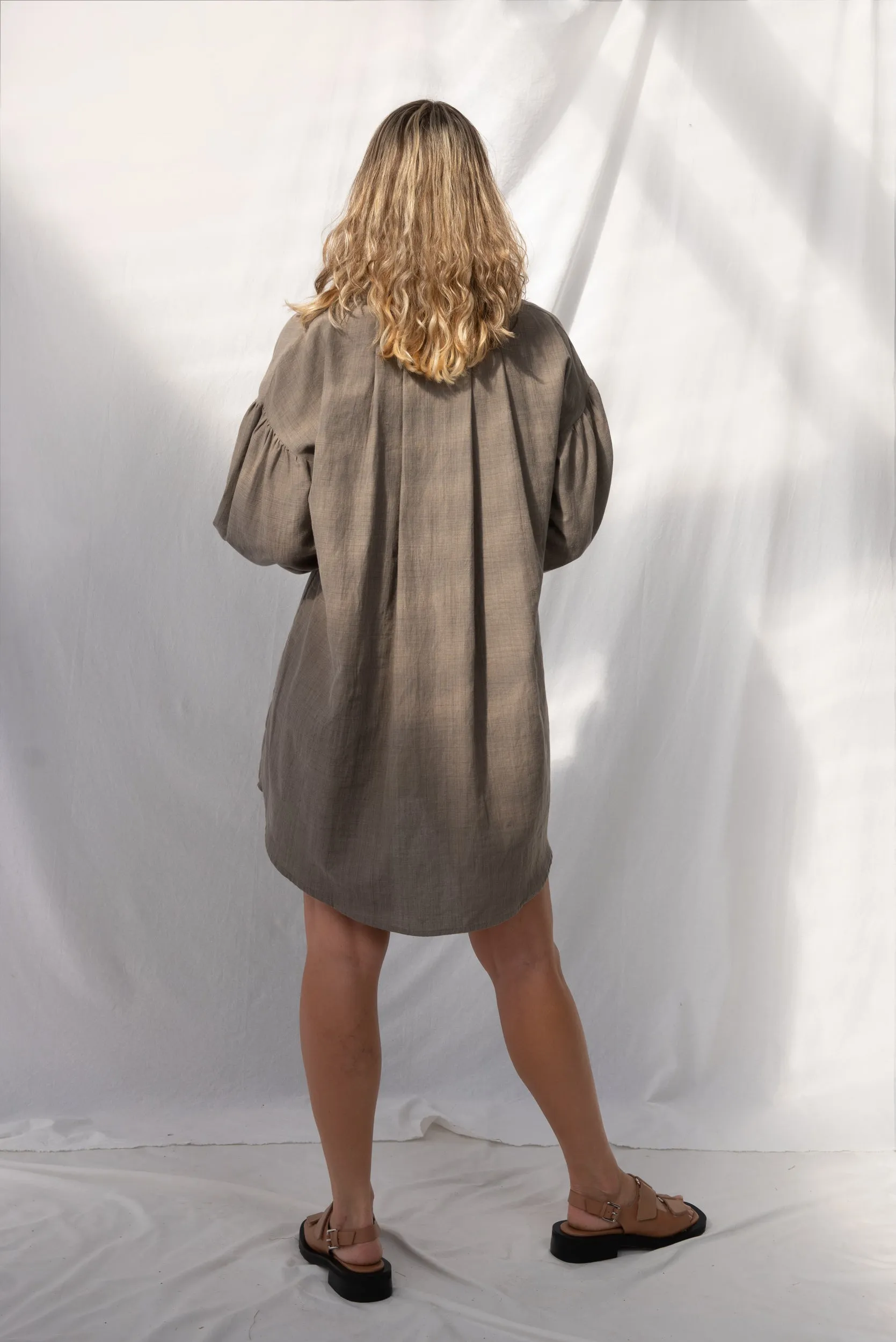 Poppy Shirt | Charcoal (L only) sold by ReCreate product image thumbnail 4