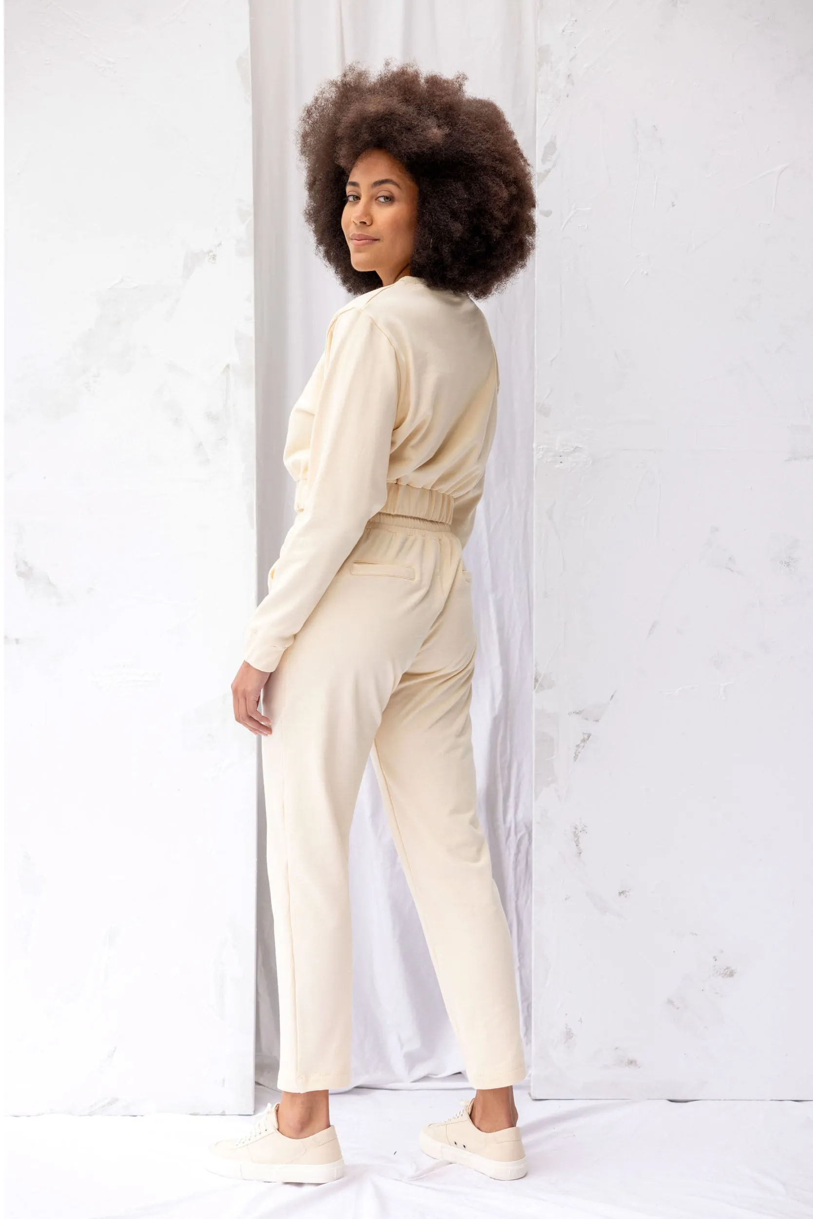 Homebound Trackpant | Natural sold by ReCreate product image thumbnail 4