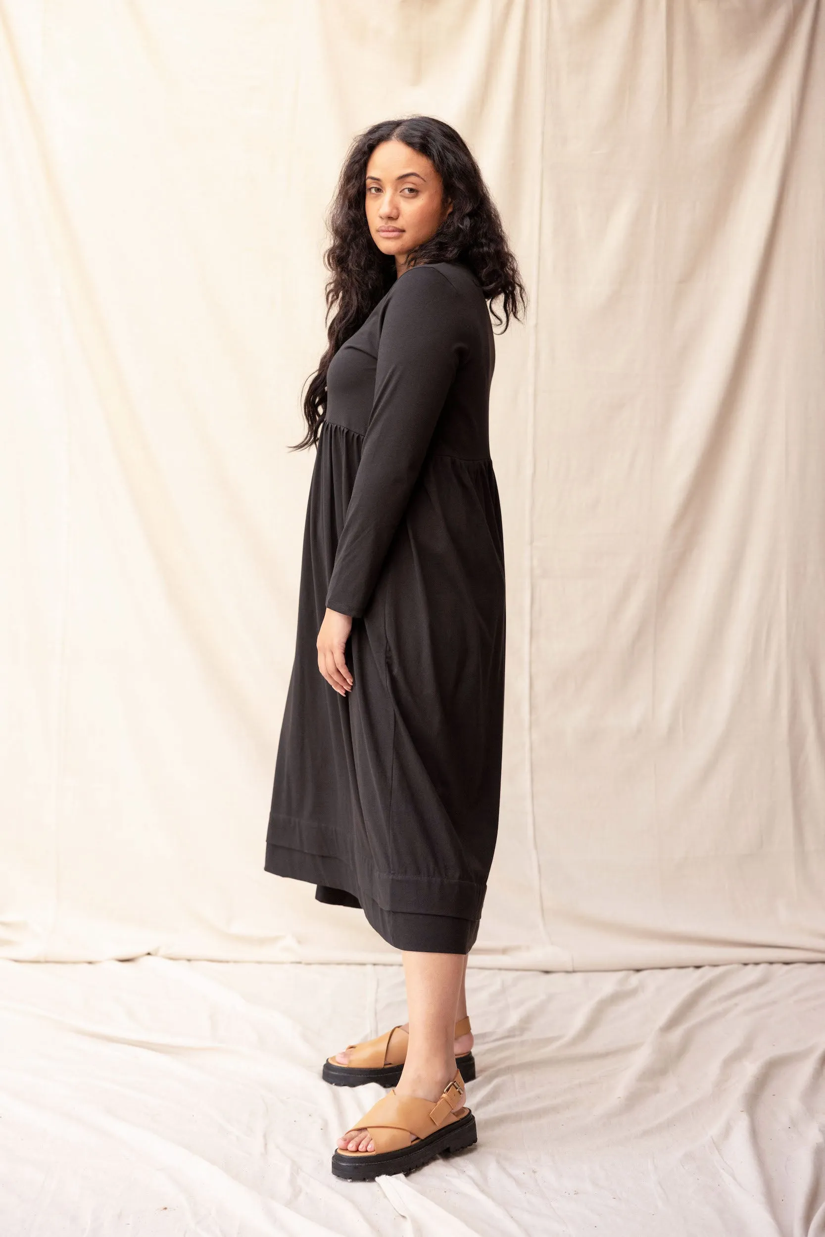 Fennel Dress | Black sold by ReCreate product image thumbnail 2