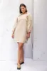 Mahina Dress | Cream Stripe sold by ReCreate