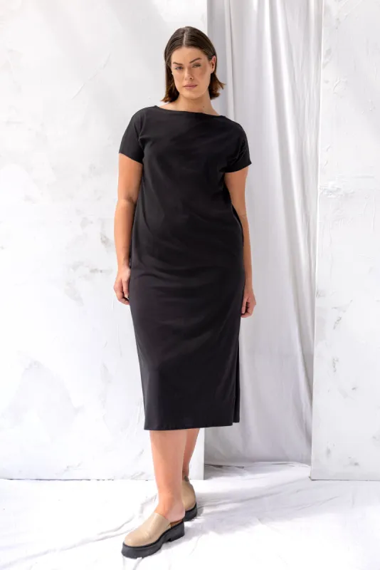 Noah Reversible Dress | Black sold by ReCreate
