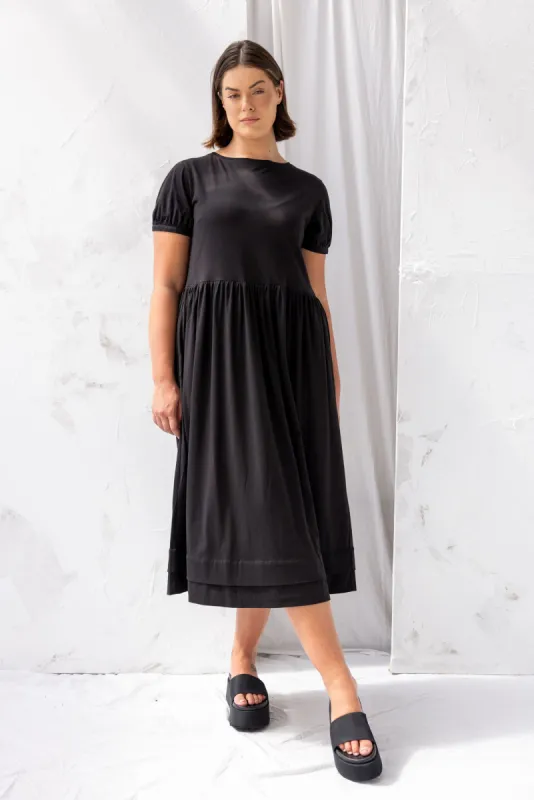 River Dress | Black (S only) sold by ReCreate