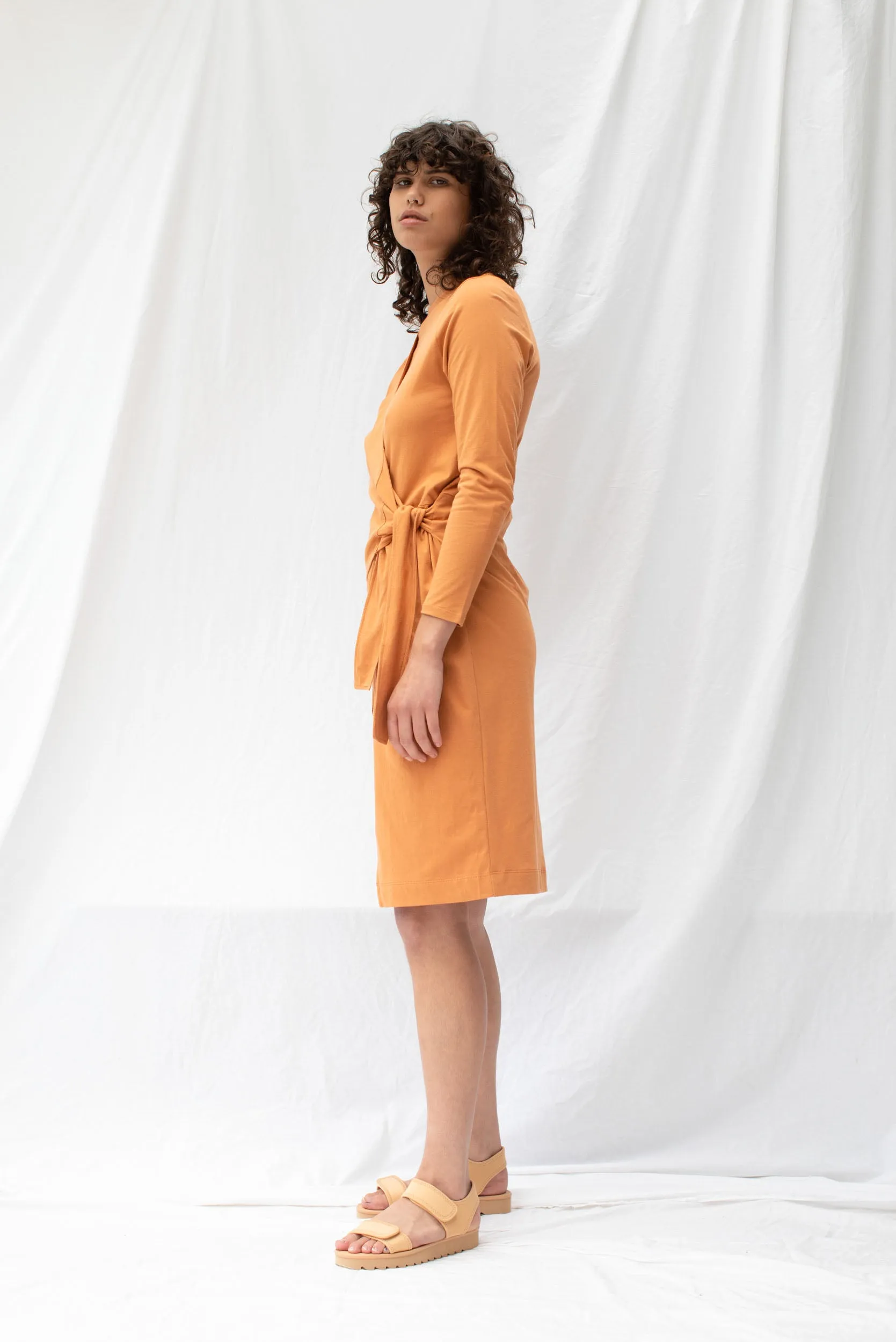 Weekend Dress | Papaya | L sold by ReCreate product image thumbnail 2